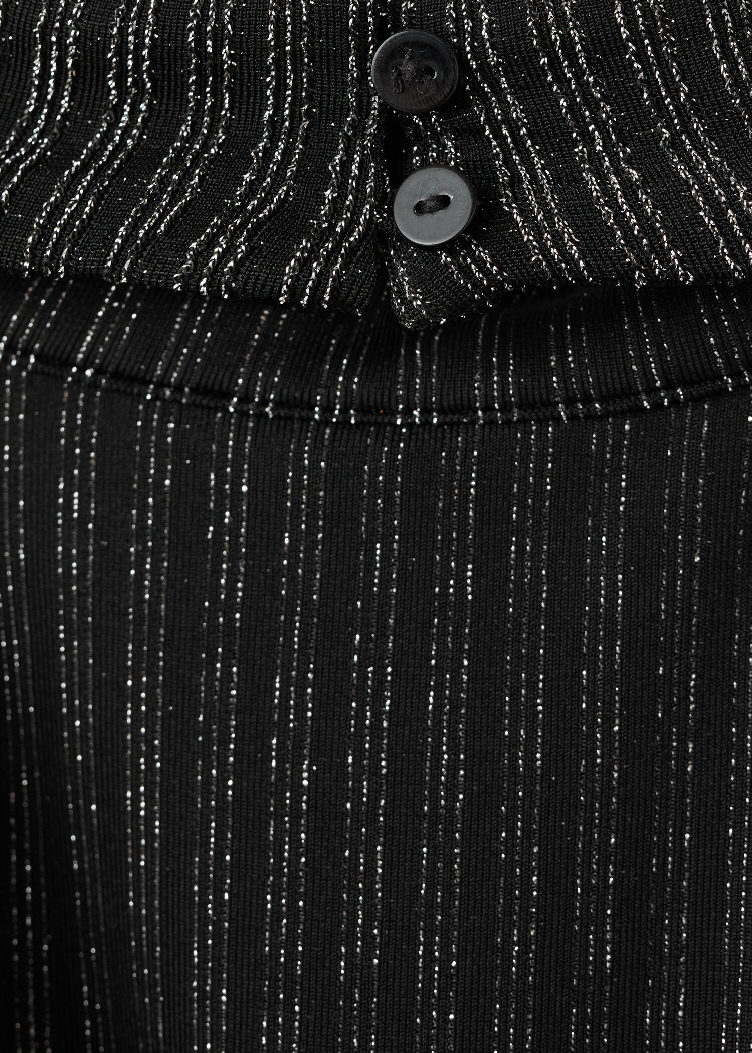 Lurex halter-neck dress - Details of the article 8
