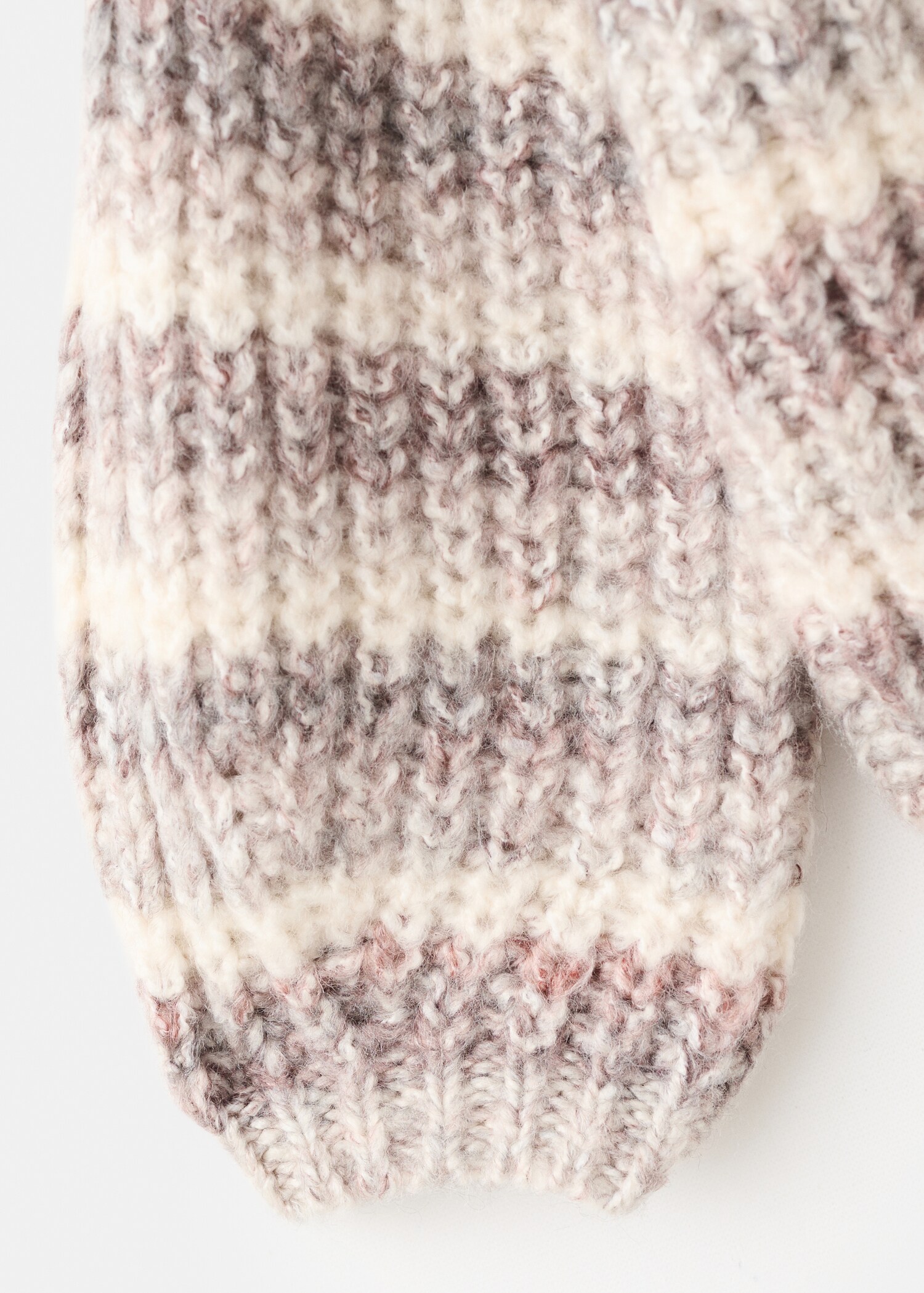 Striped flecked sweater - Details of the article 0