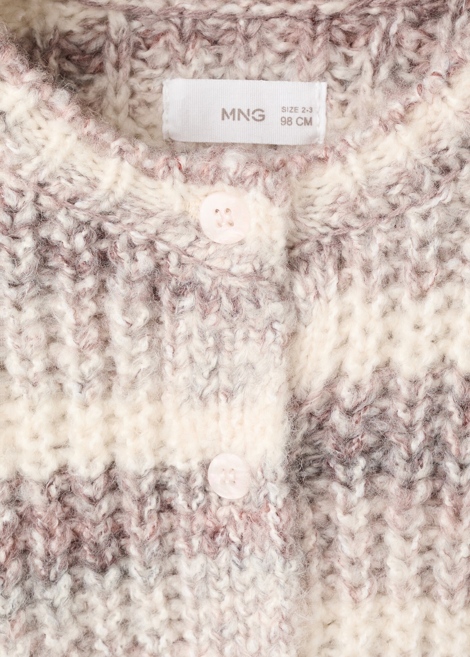 Striped flecked sweater - Details of the article 8