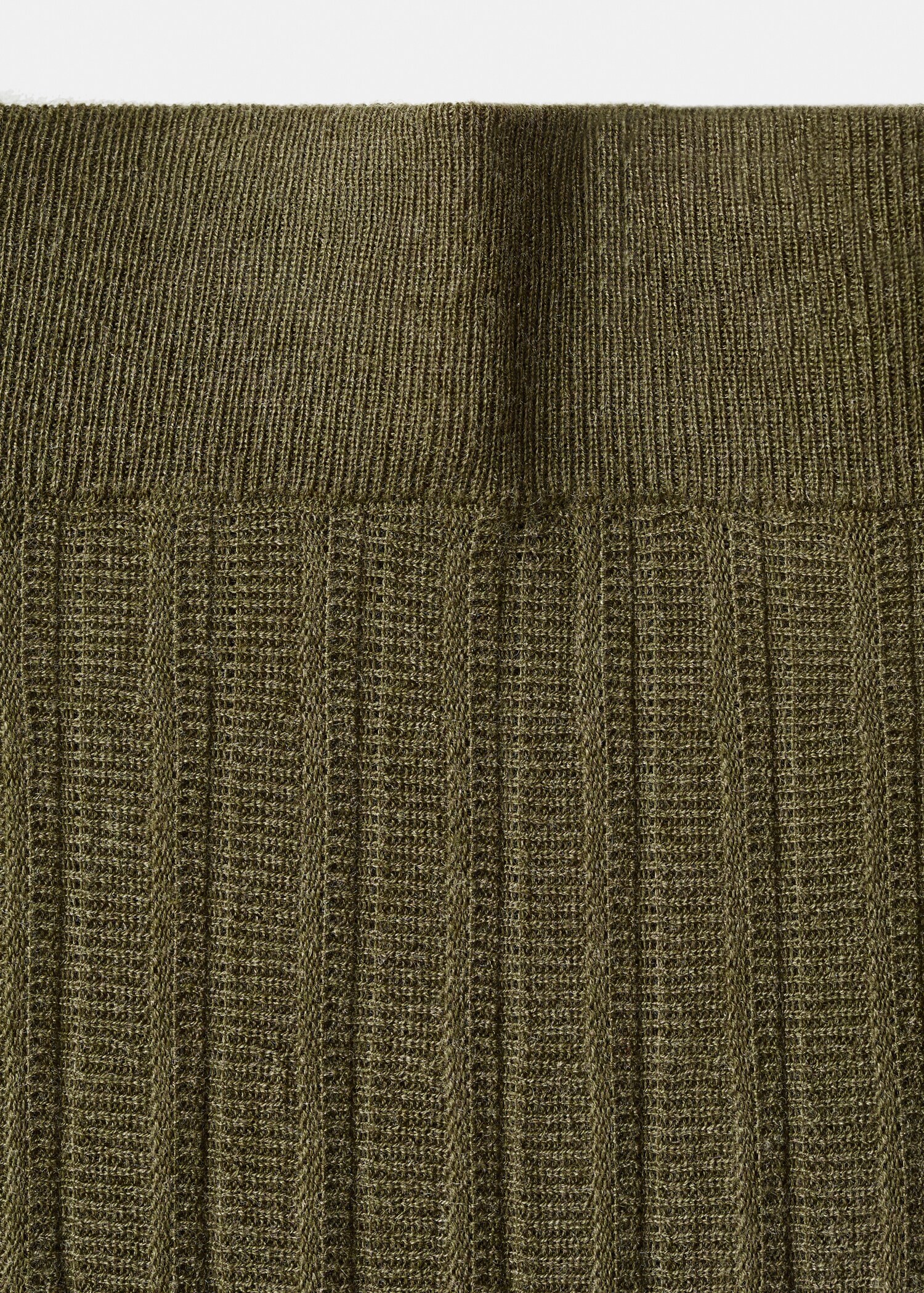 Pleated knit skirt - Details of the article 8