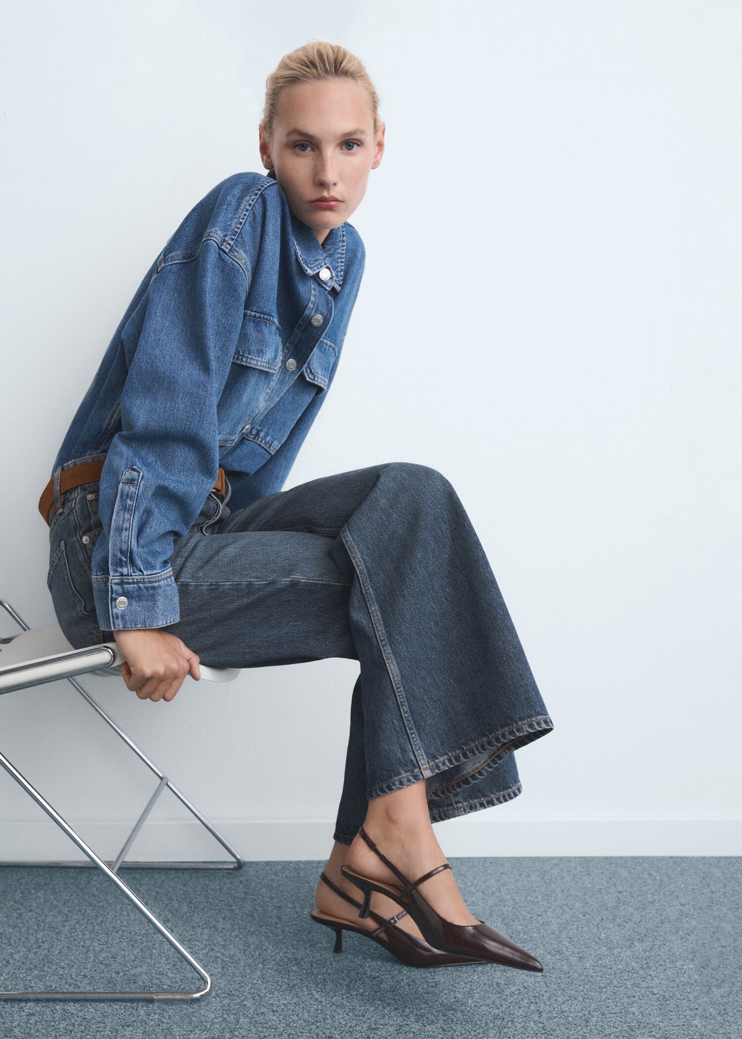 Jeans wide leg tiro alto - Detalle del artículo 2