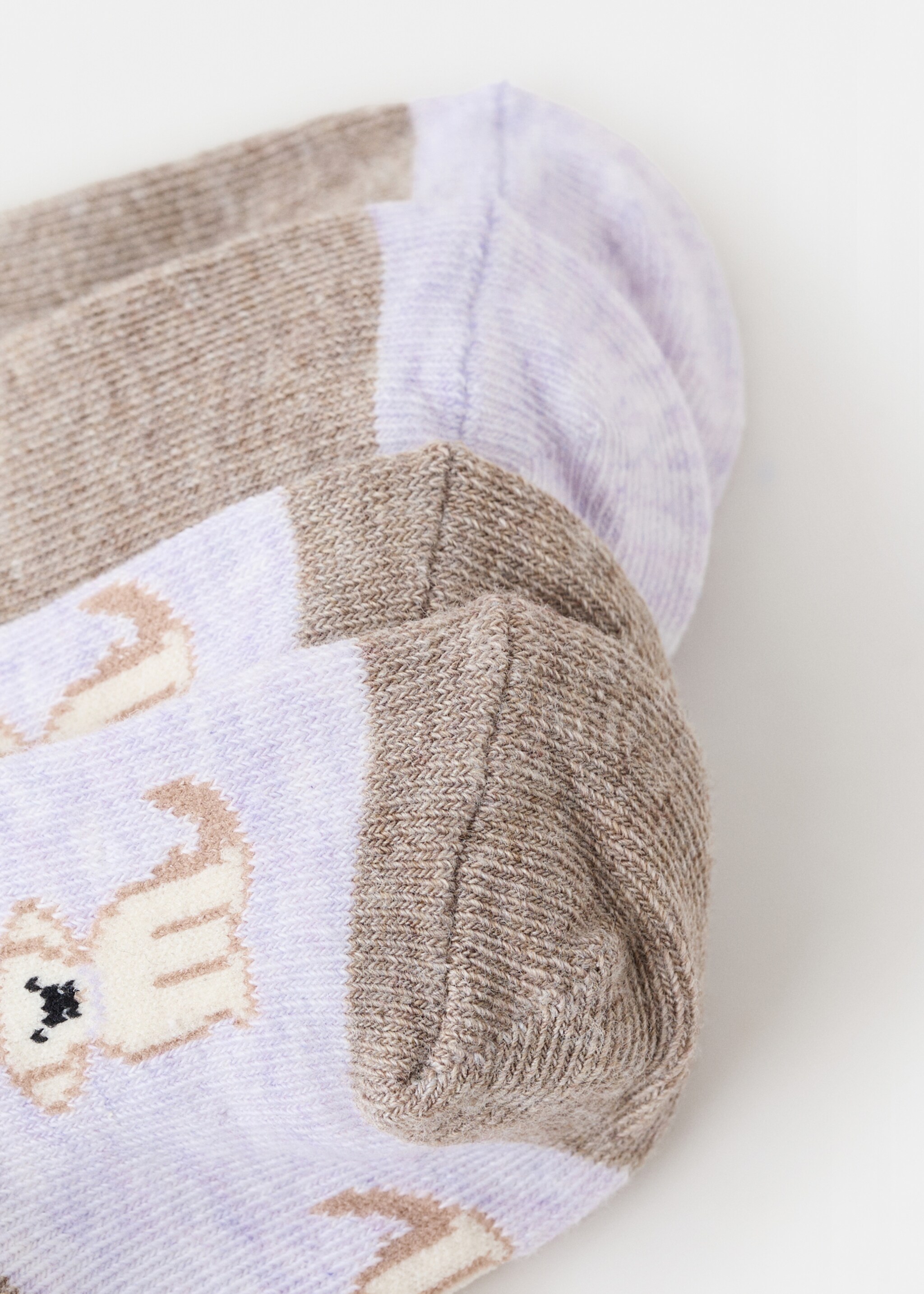 Socks susie - Reverse of the article, Lilac. Ref: 17067796-00.