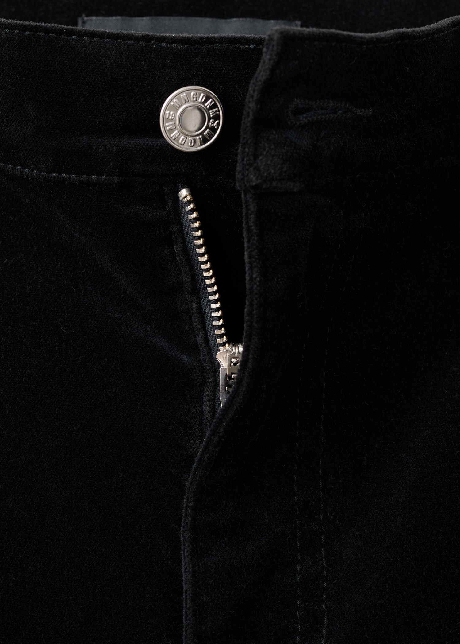 Jeans wide leg terciopelo - Detalle del artículo 8