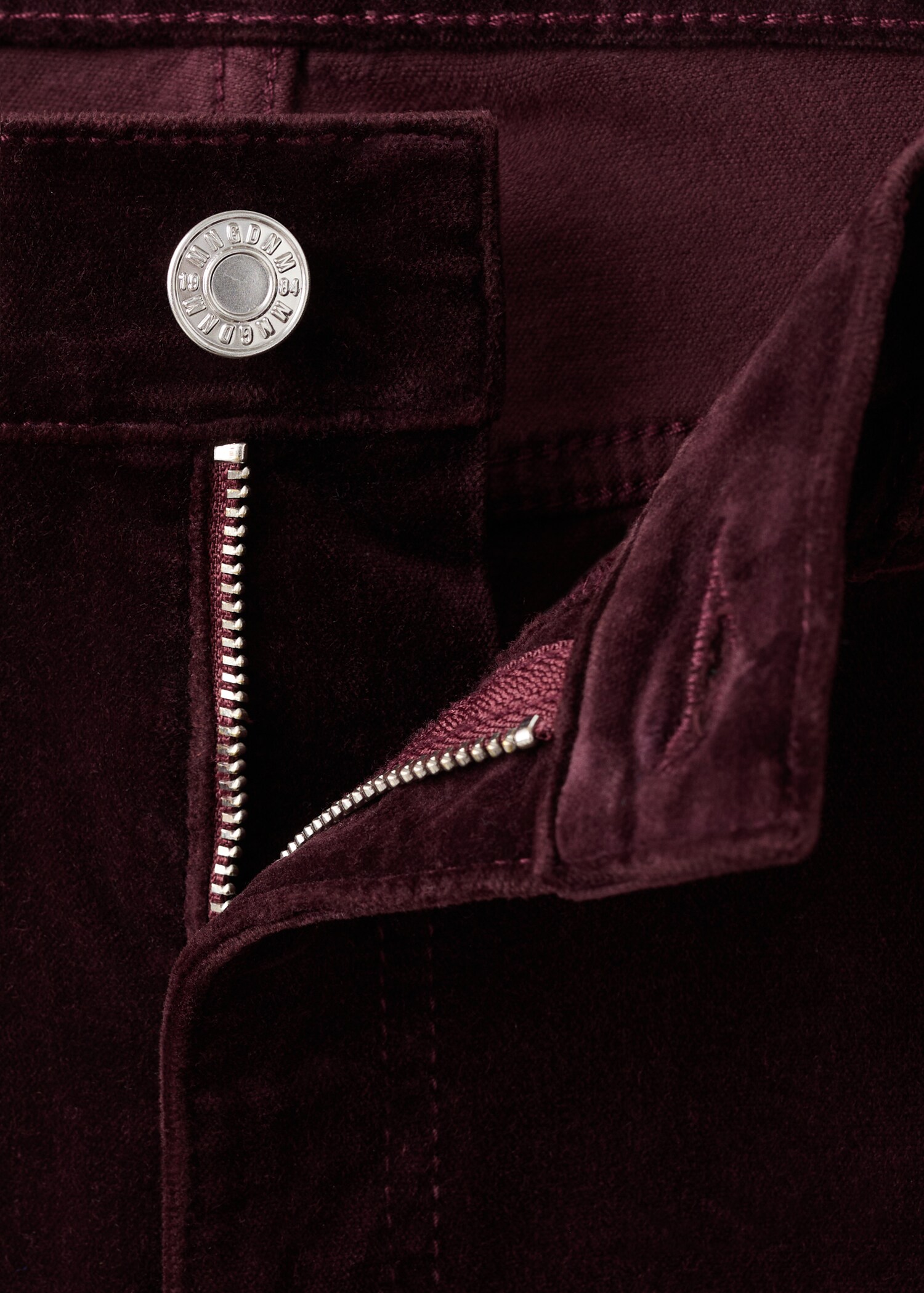 Jeans wide leg terciopelo - Detalle del artículo 8