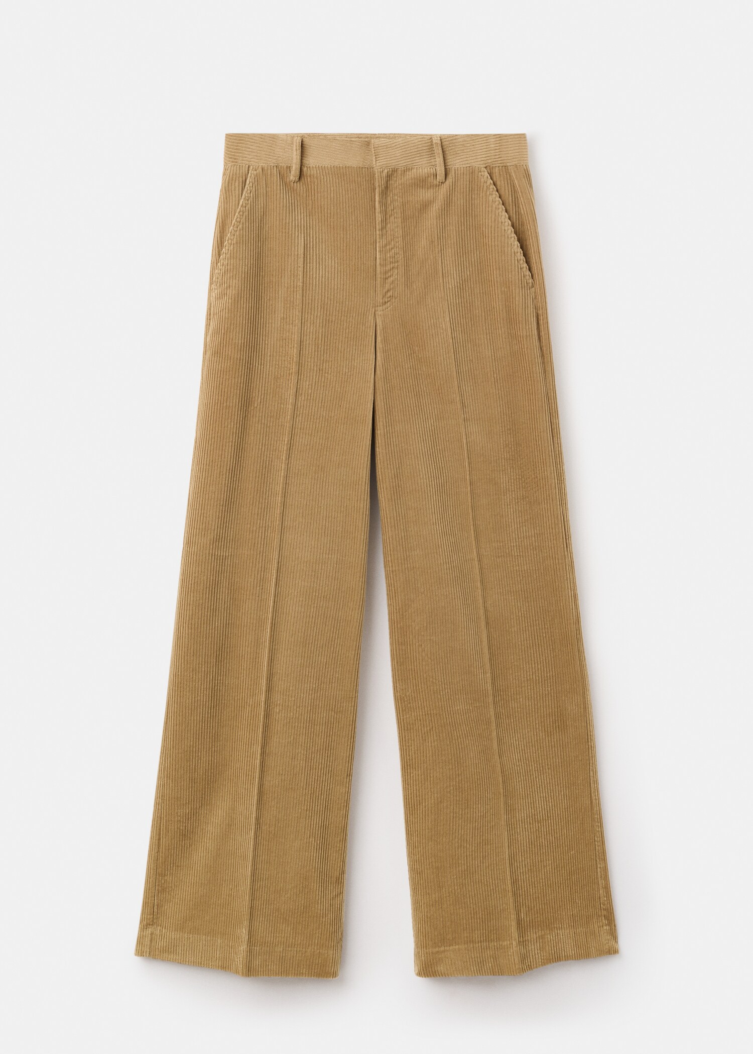 Pantalon en velours côtelé wide leg - Article sans modèle