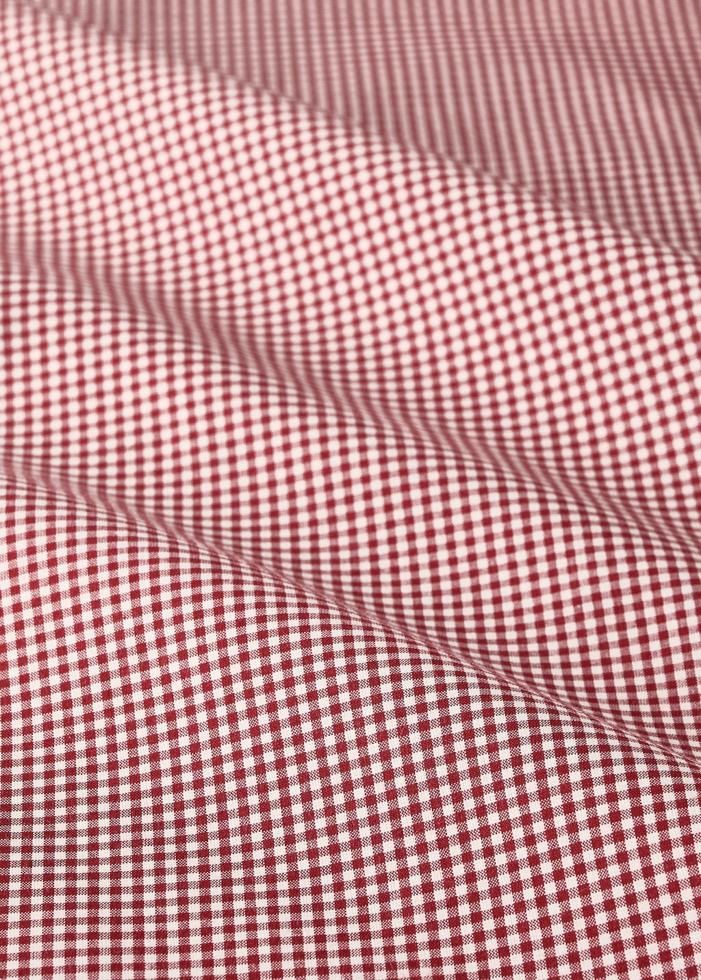 Yarn-dyed gingham-check fitted sheet