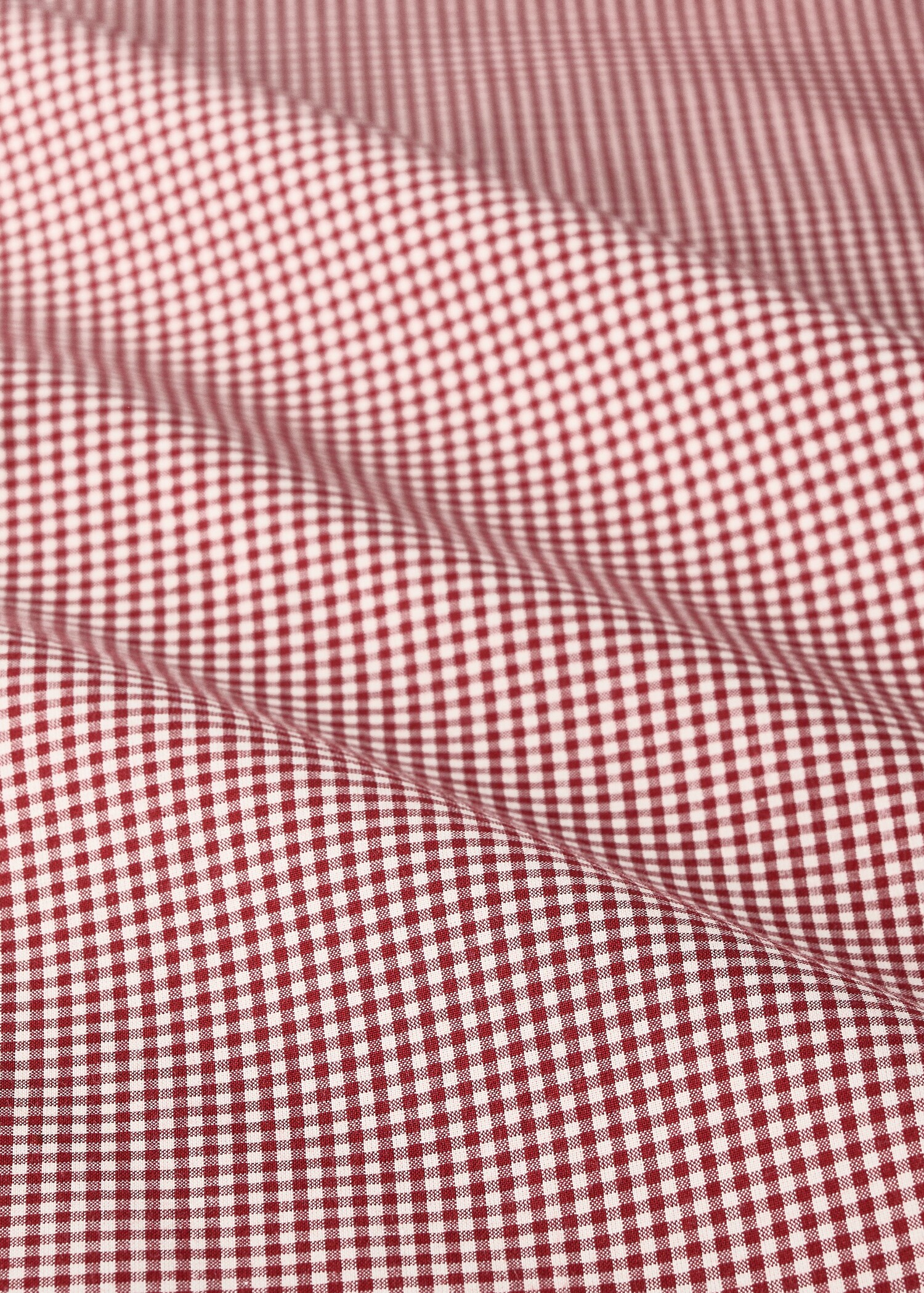 Κατωσέντονο κούνιας με βαμμένο νήμα σε καρό - Λεπτομέρεια του προϊόντος 2