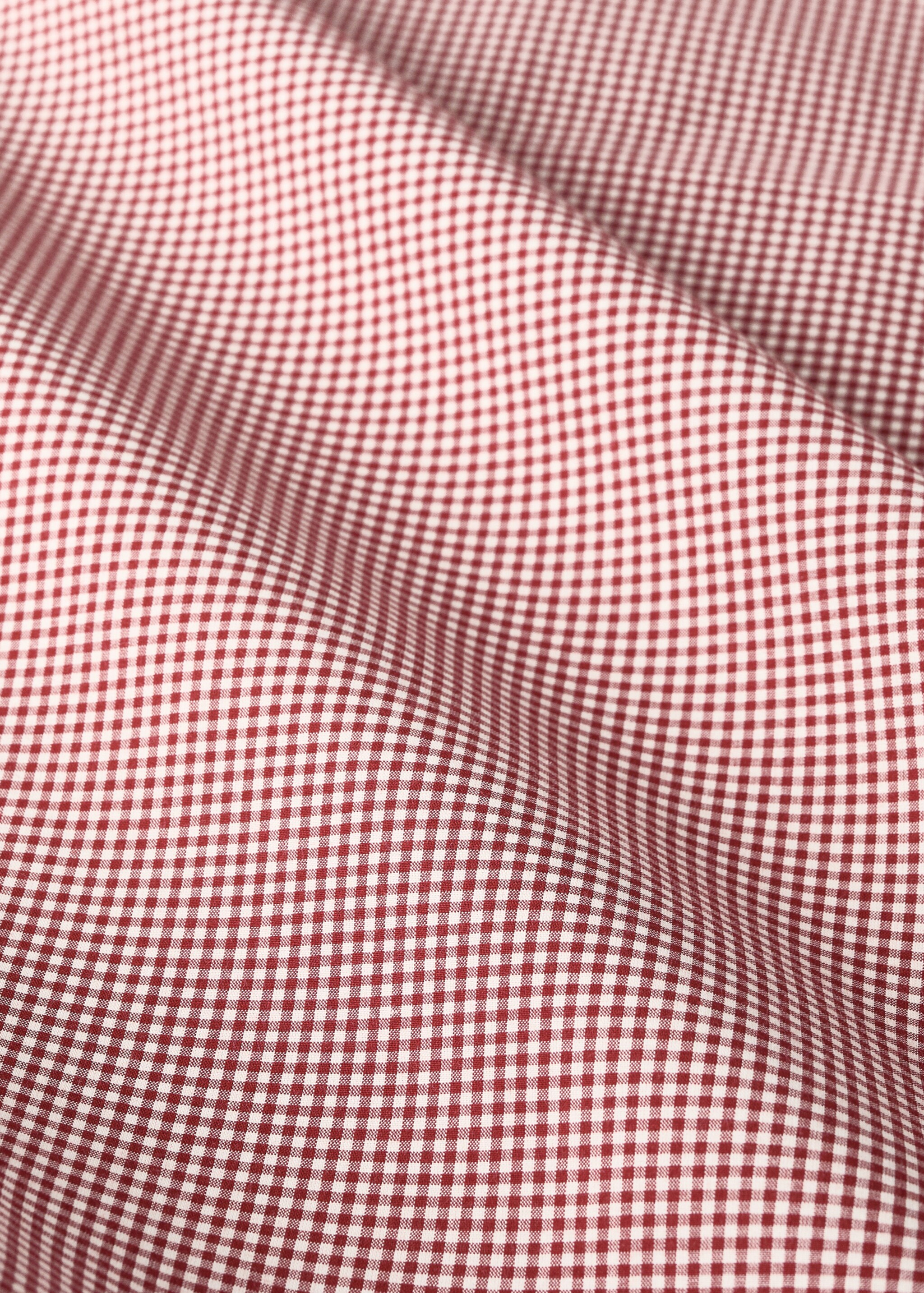 Children's duvet cover dyed thread gingham check Bed 135/140 cm - Данни за артикула 2, Червено. Ref: 17067809-00.