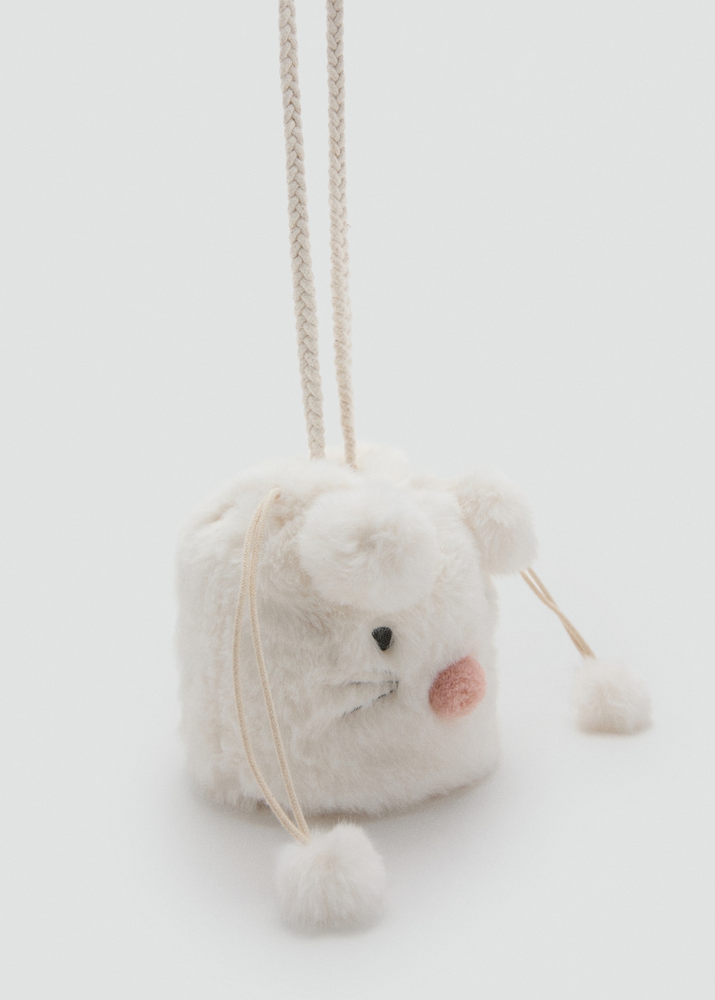 Bag with ears and tassels