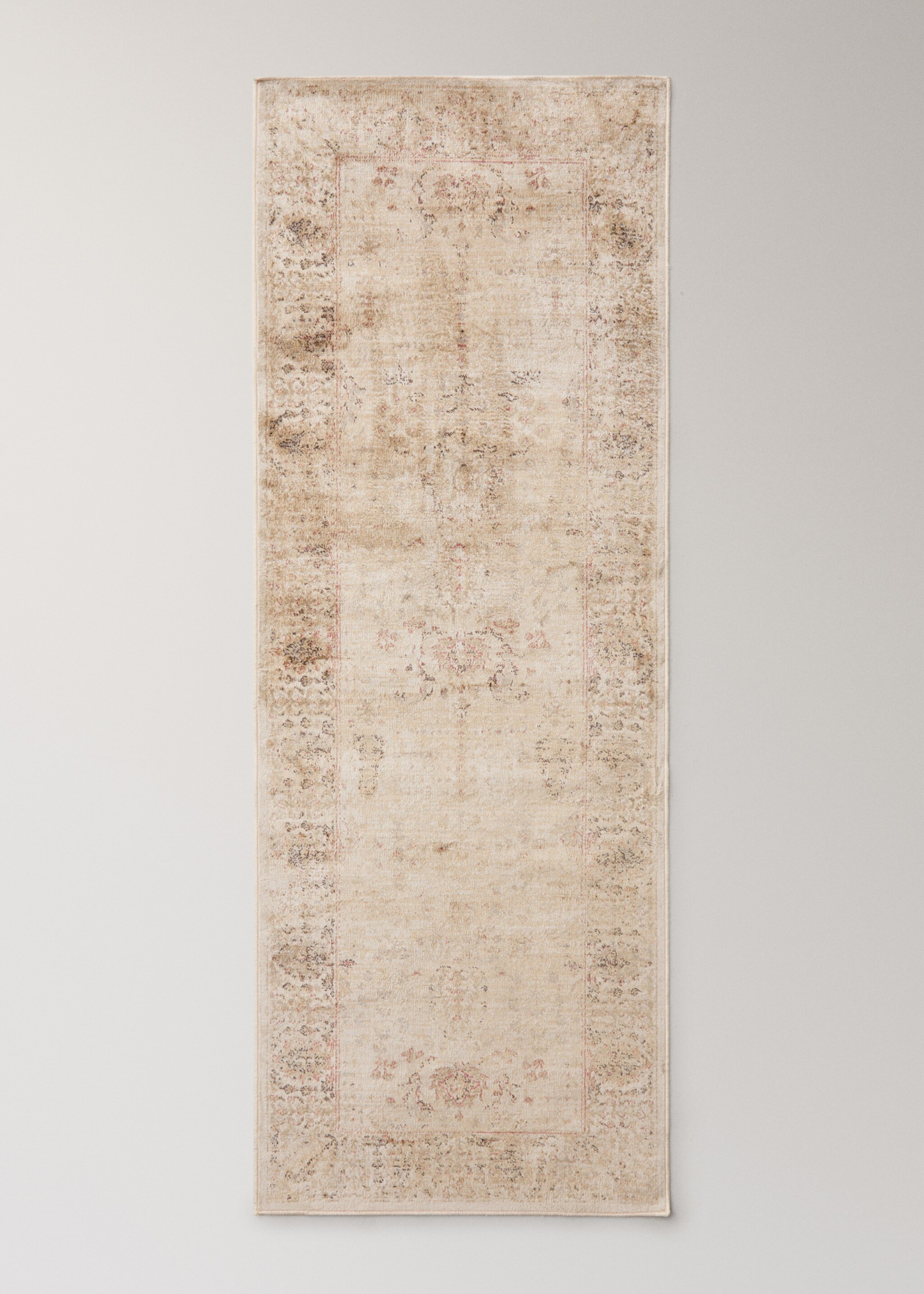 Aged effect rug - Article without model, Grey. Ref: 17067814-00.