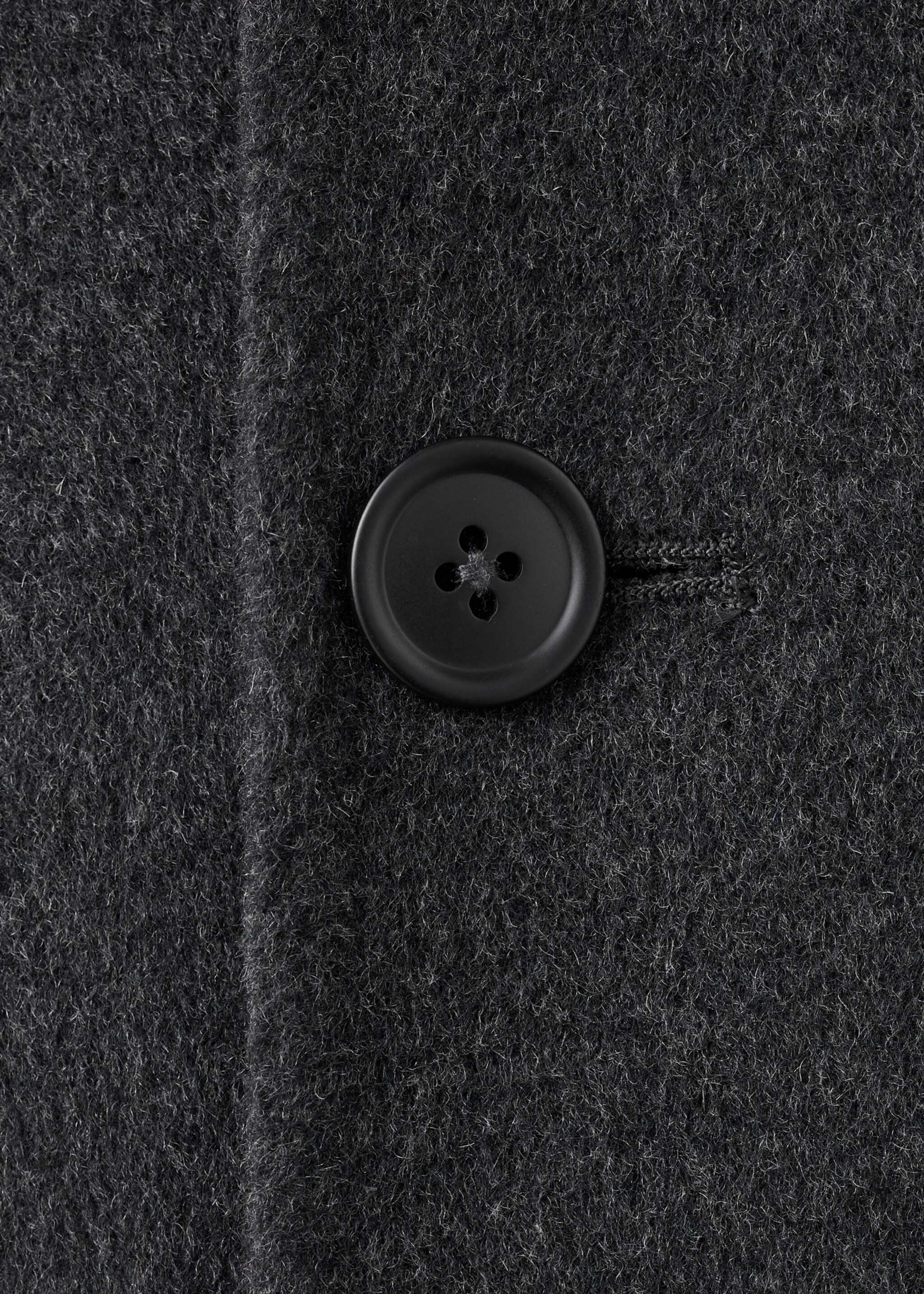 Abrigo lana handmade capucha - Detalle del artículo 8, Gris medio vigoré. Ref: 17067885-00.