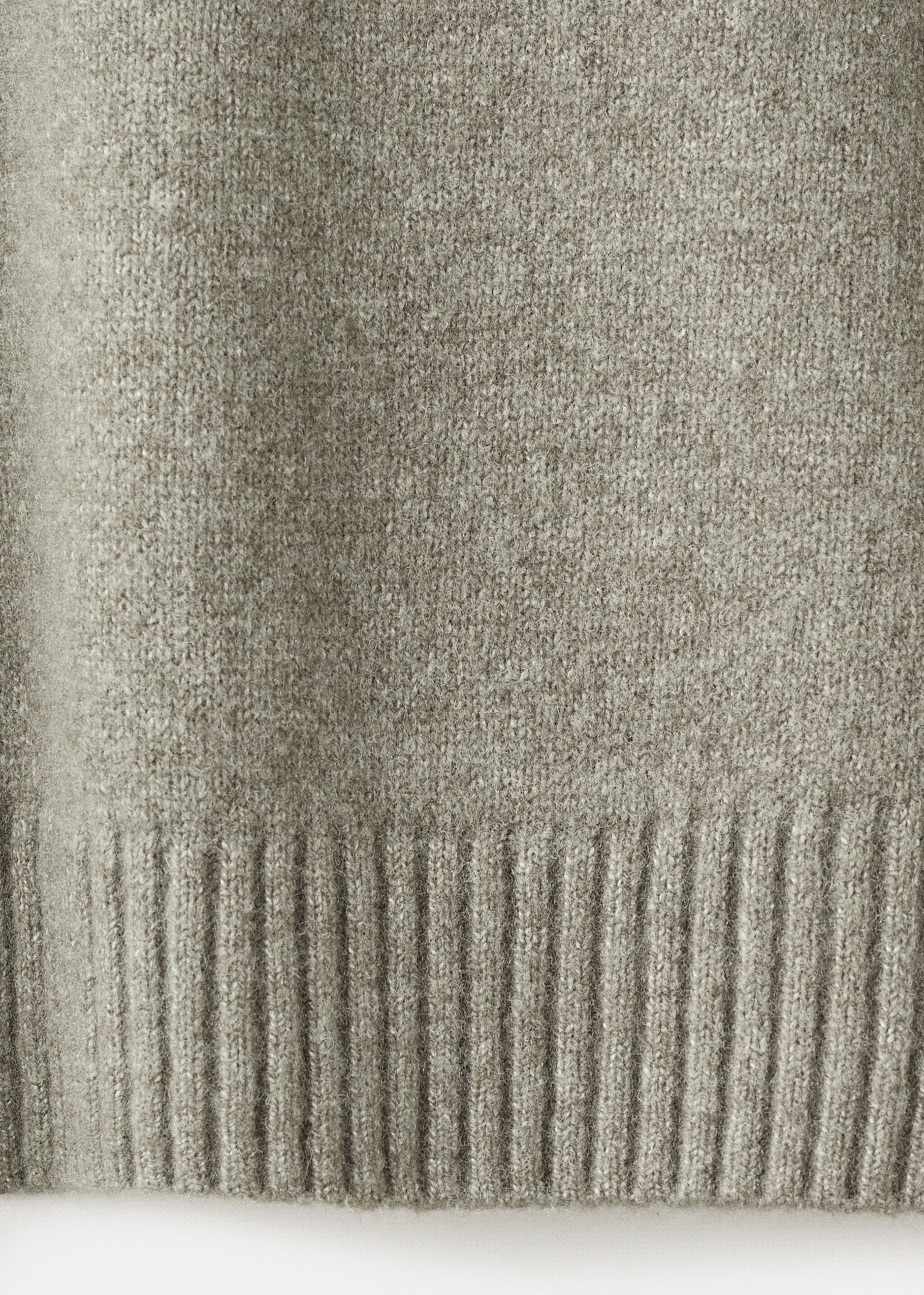 Knitted wool blend polo sweater - Details of the article 0, Pastel Green. Ref: 17067896-00.