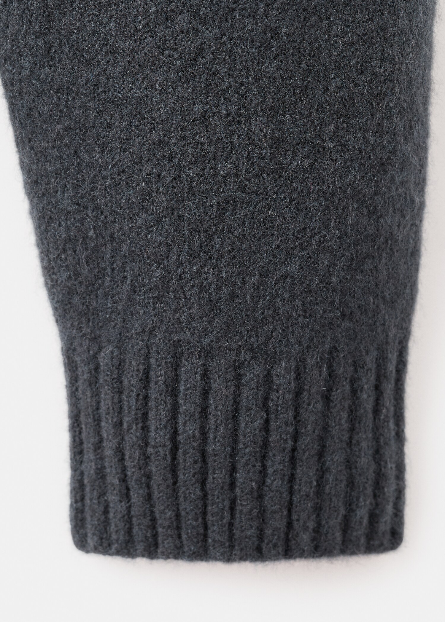 Polo-Stricksweatshirt aus Wollgemisch - Detail des Artikels 0