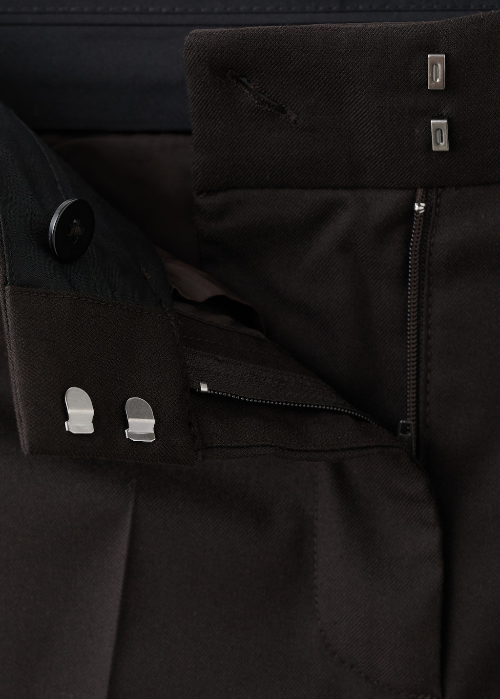 Mid-rise flare pants