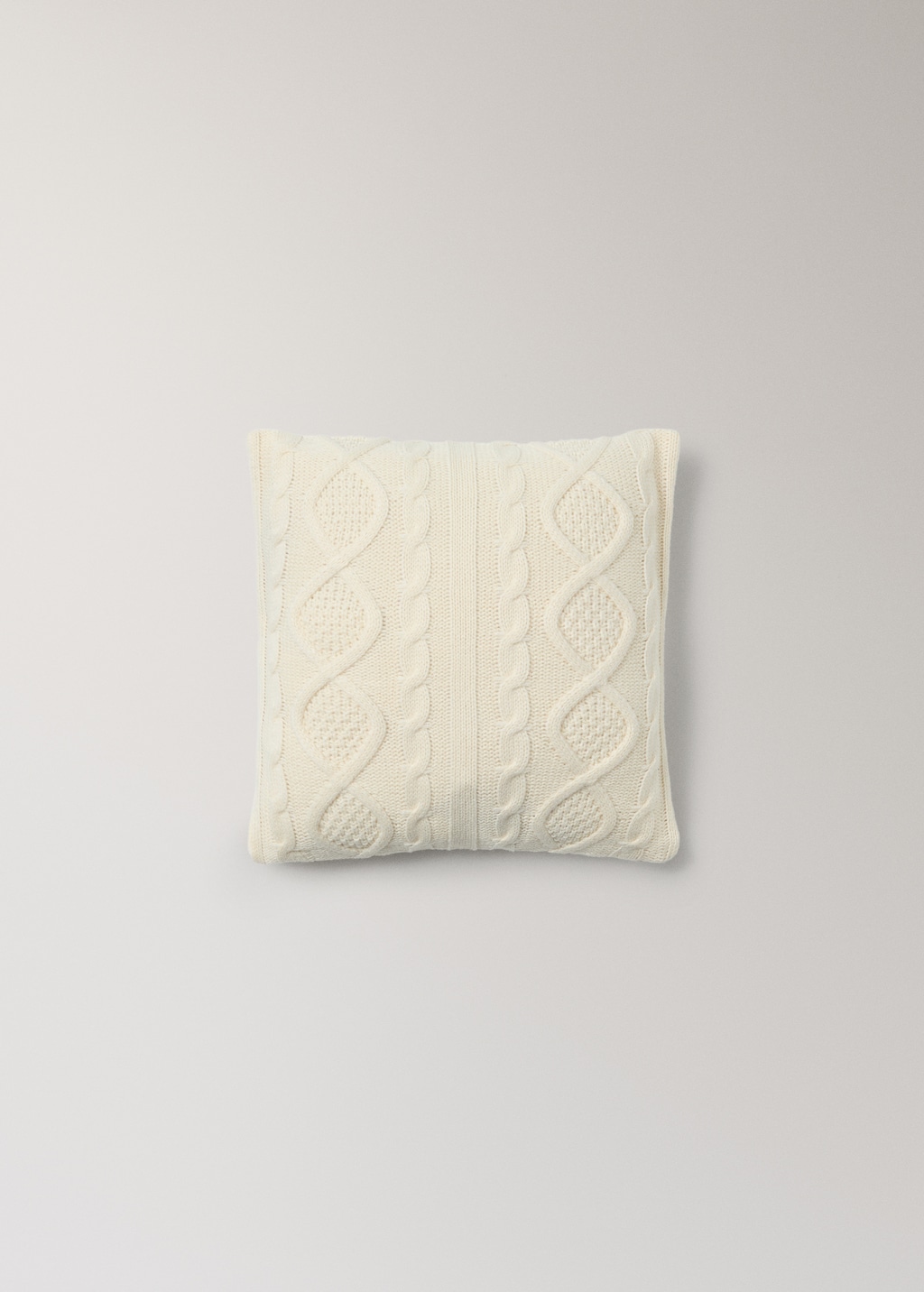 Children’s cable-knit cushion cover 17.72 x