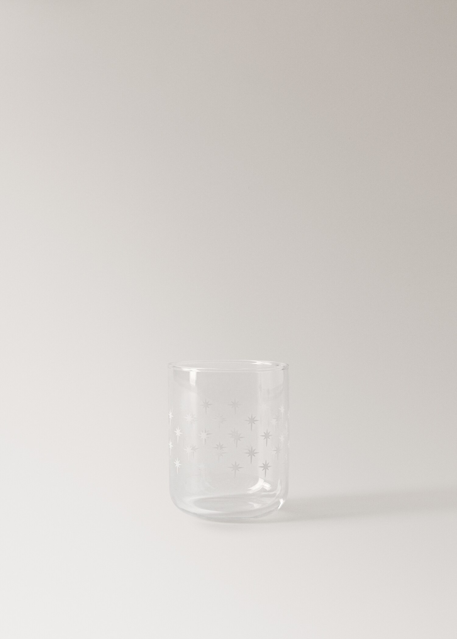 Clear glass vase - Article without model