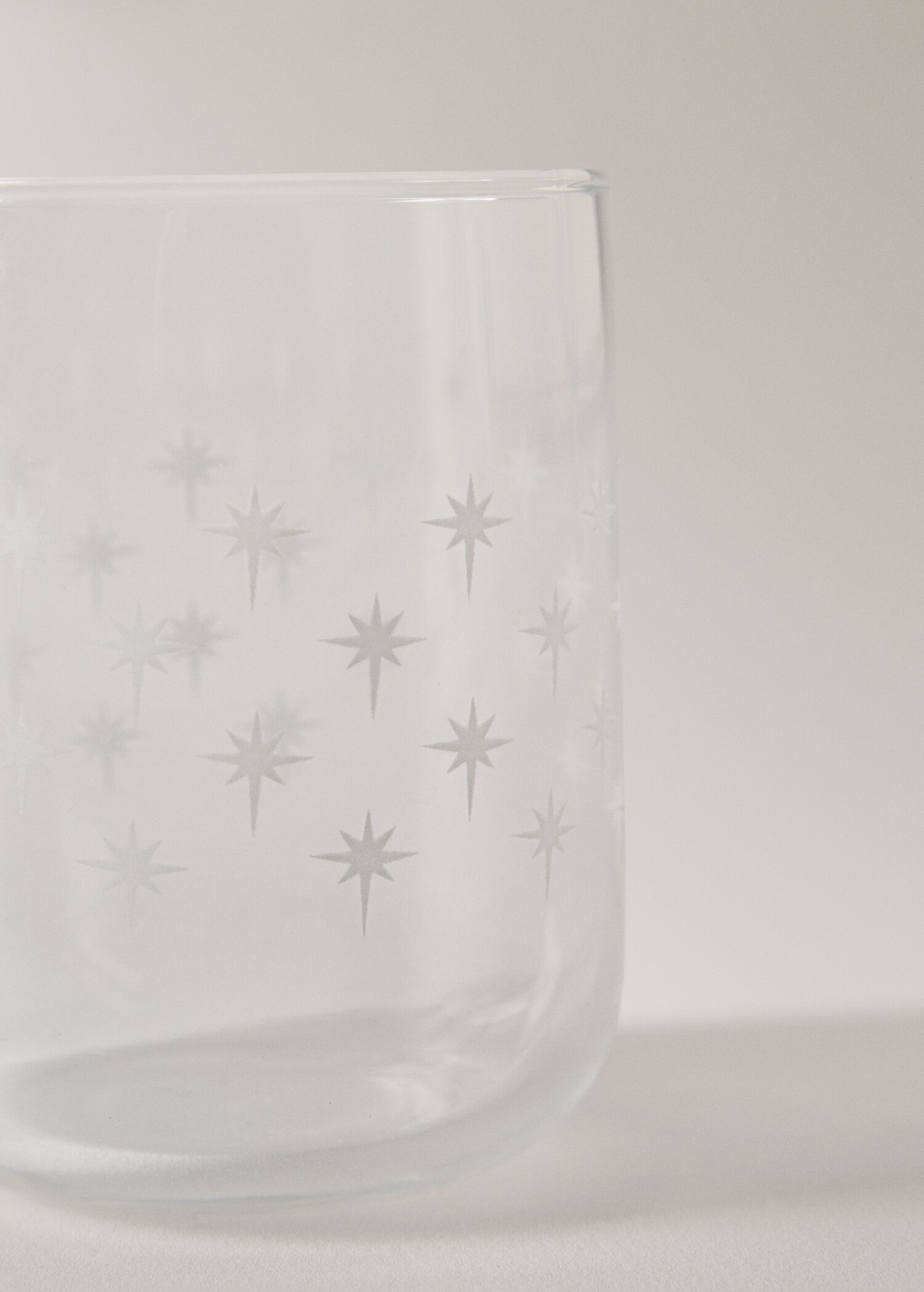 Clear glass vase - Details of the article 2