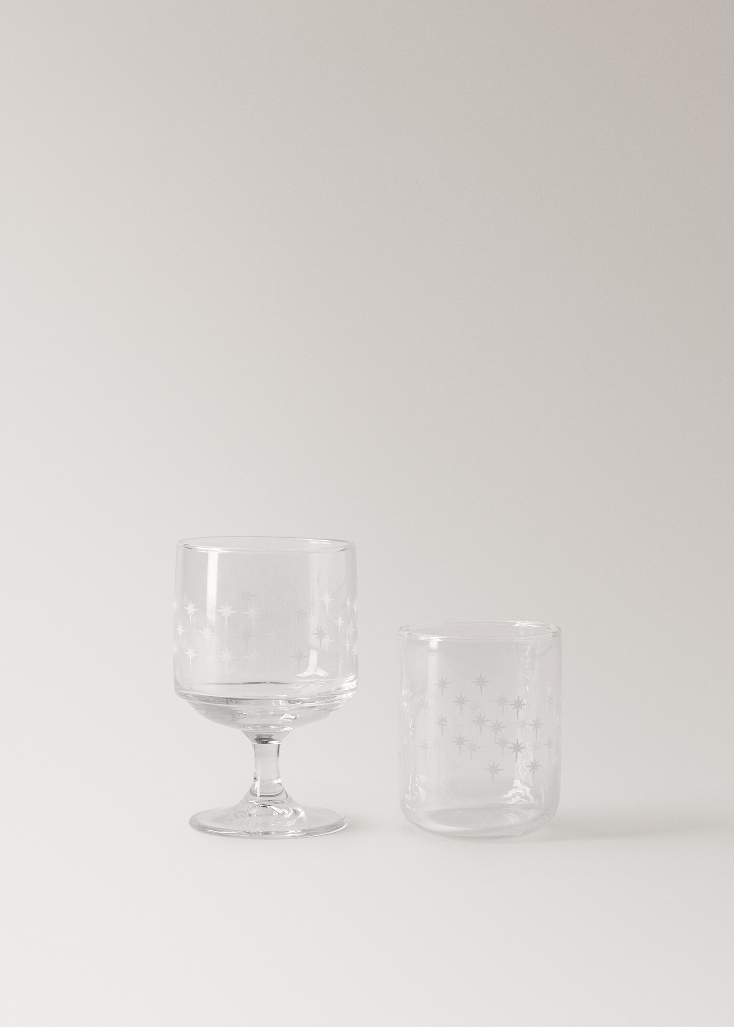 Clear glass vase - Details of the article 3