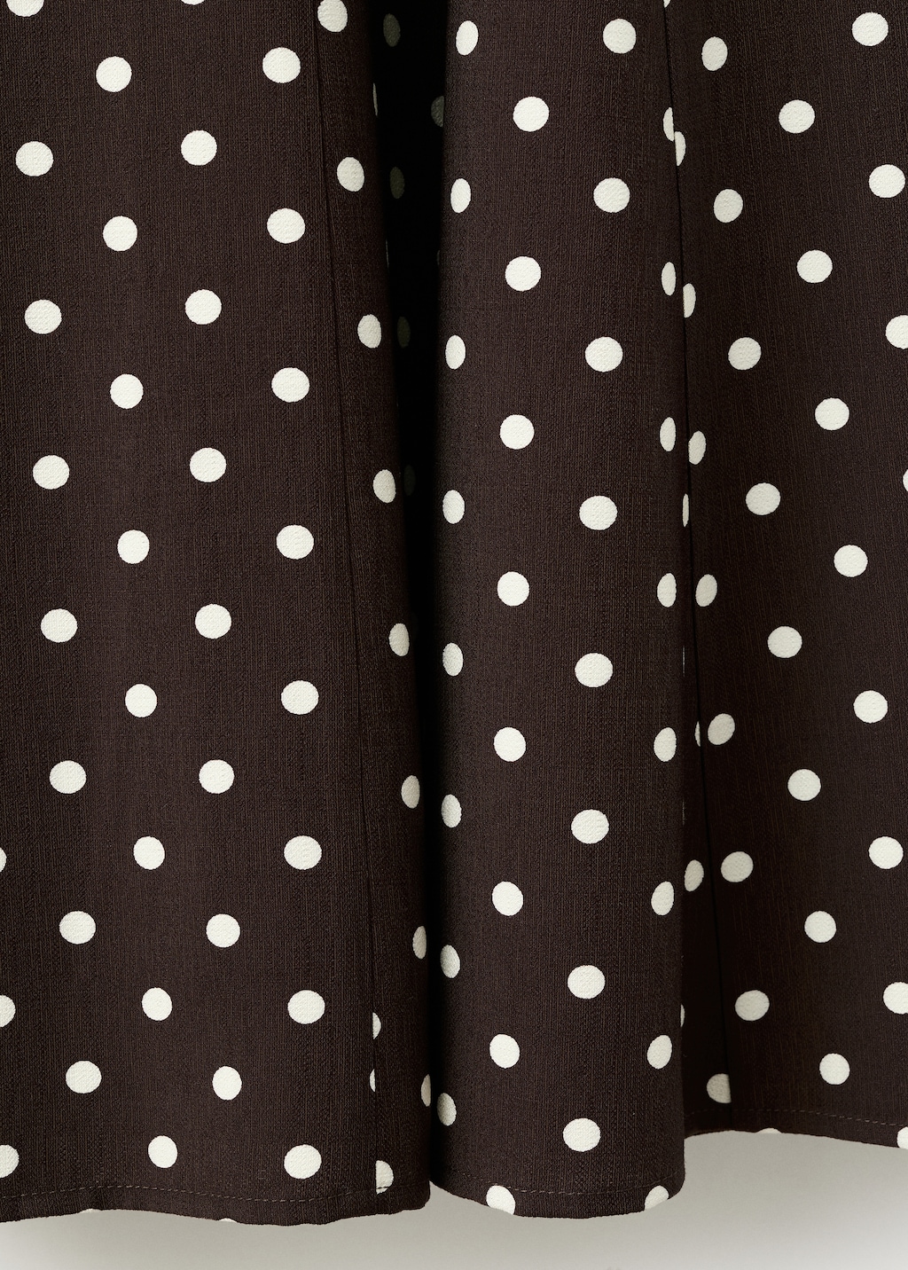 A-line polka-dot dress