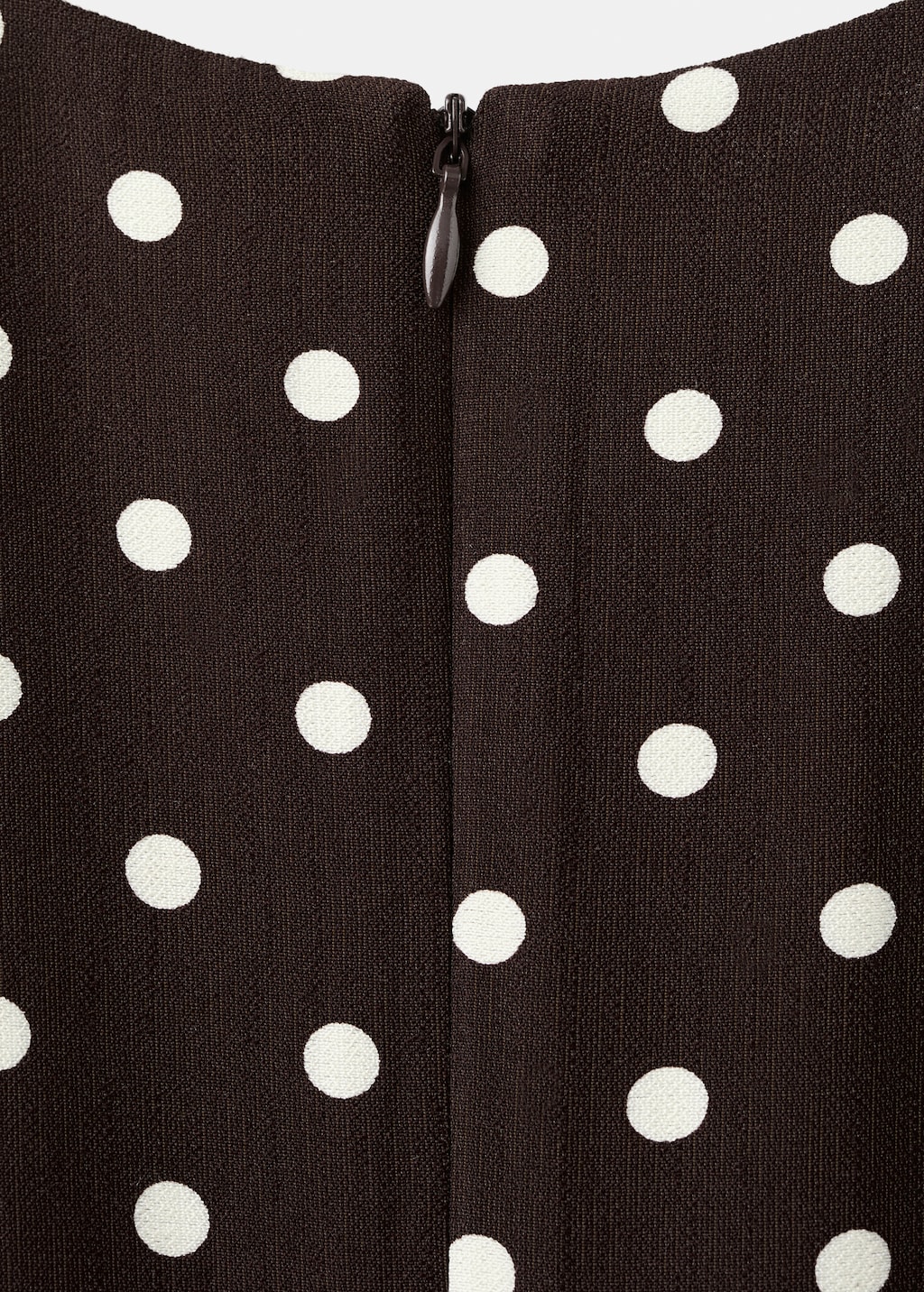 A-line polka-dot dress