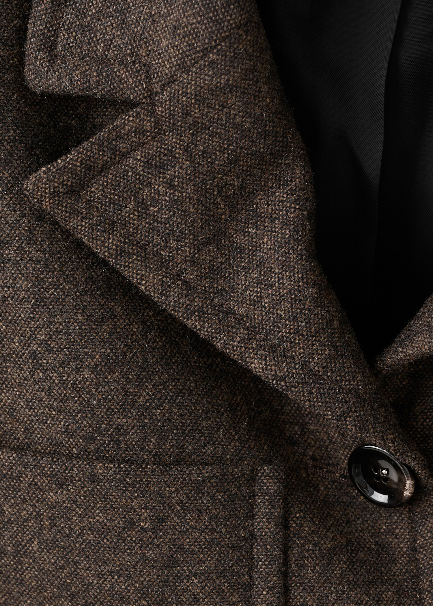 Speckled wool jacket with pockets - Details of the article 8