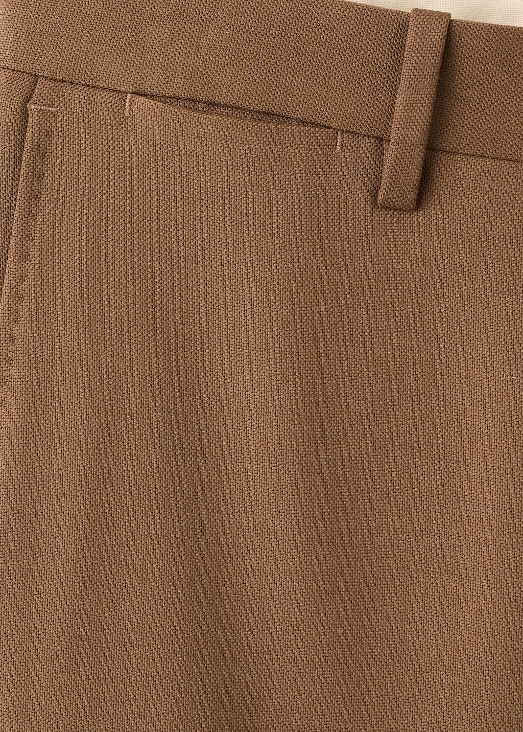 Italian wool flannel suit pants
