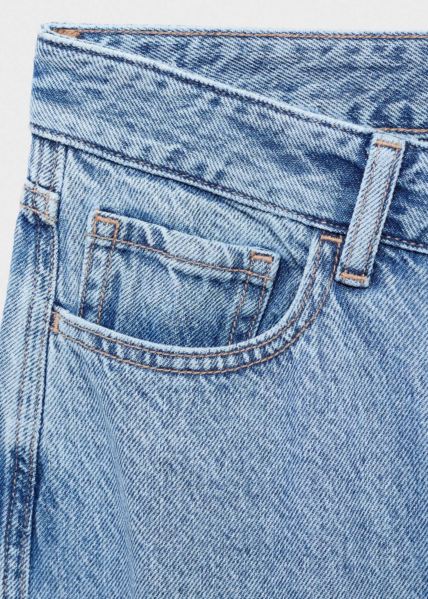 Mid-rise balloon jeans - Details of the article 0