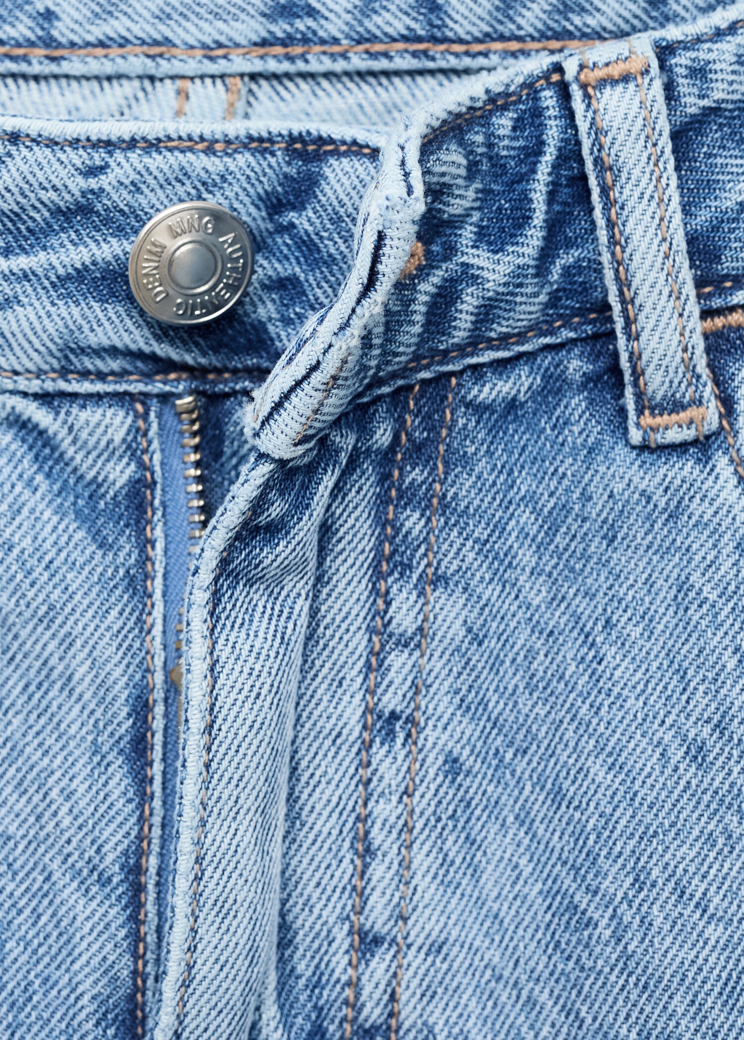 Mid-rise balloon jeans - Details of the article 8