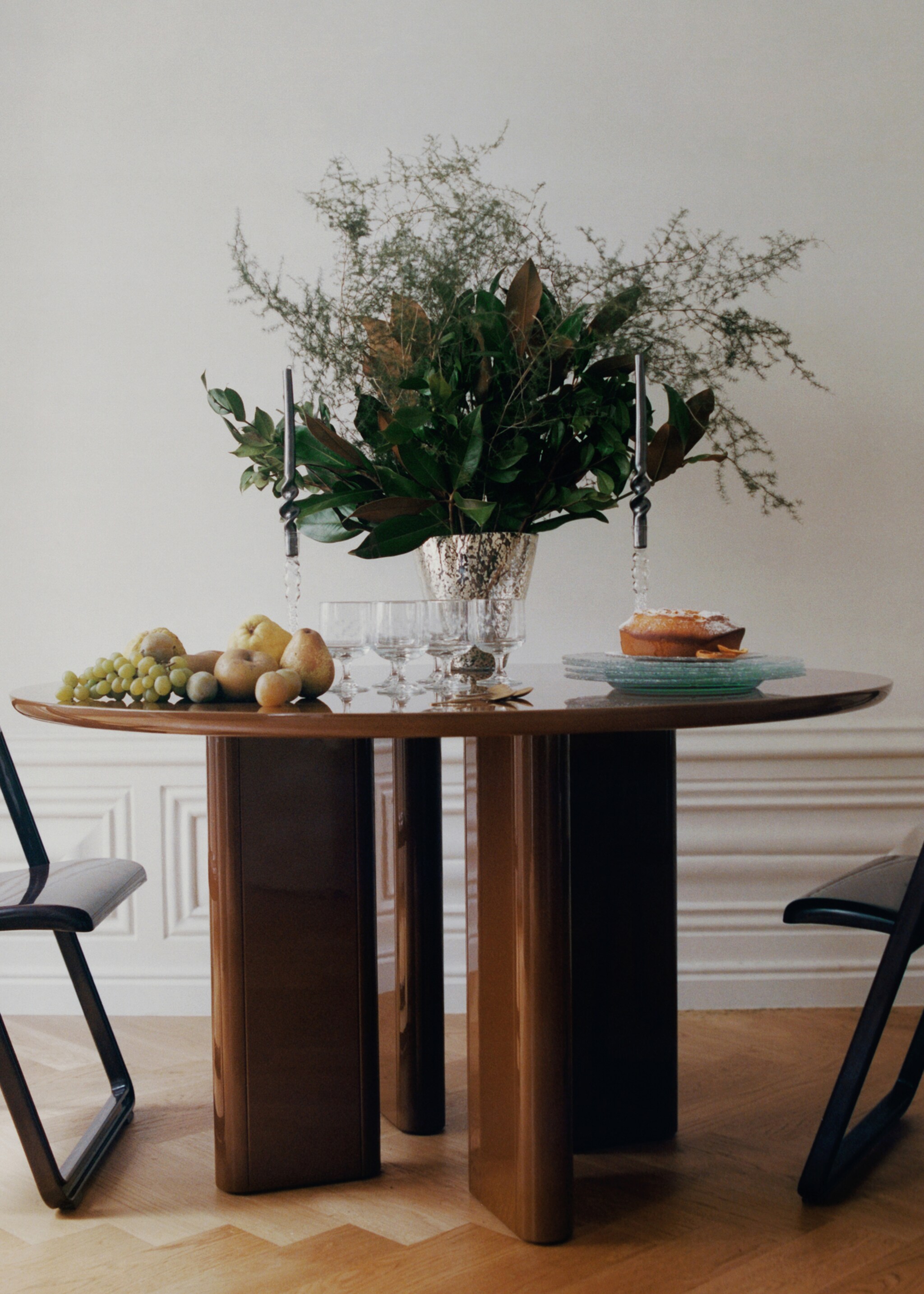 Small mercurised glass vase - Details of the article 6, Gold. Ref: 17068286-00.