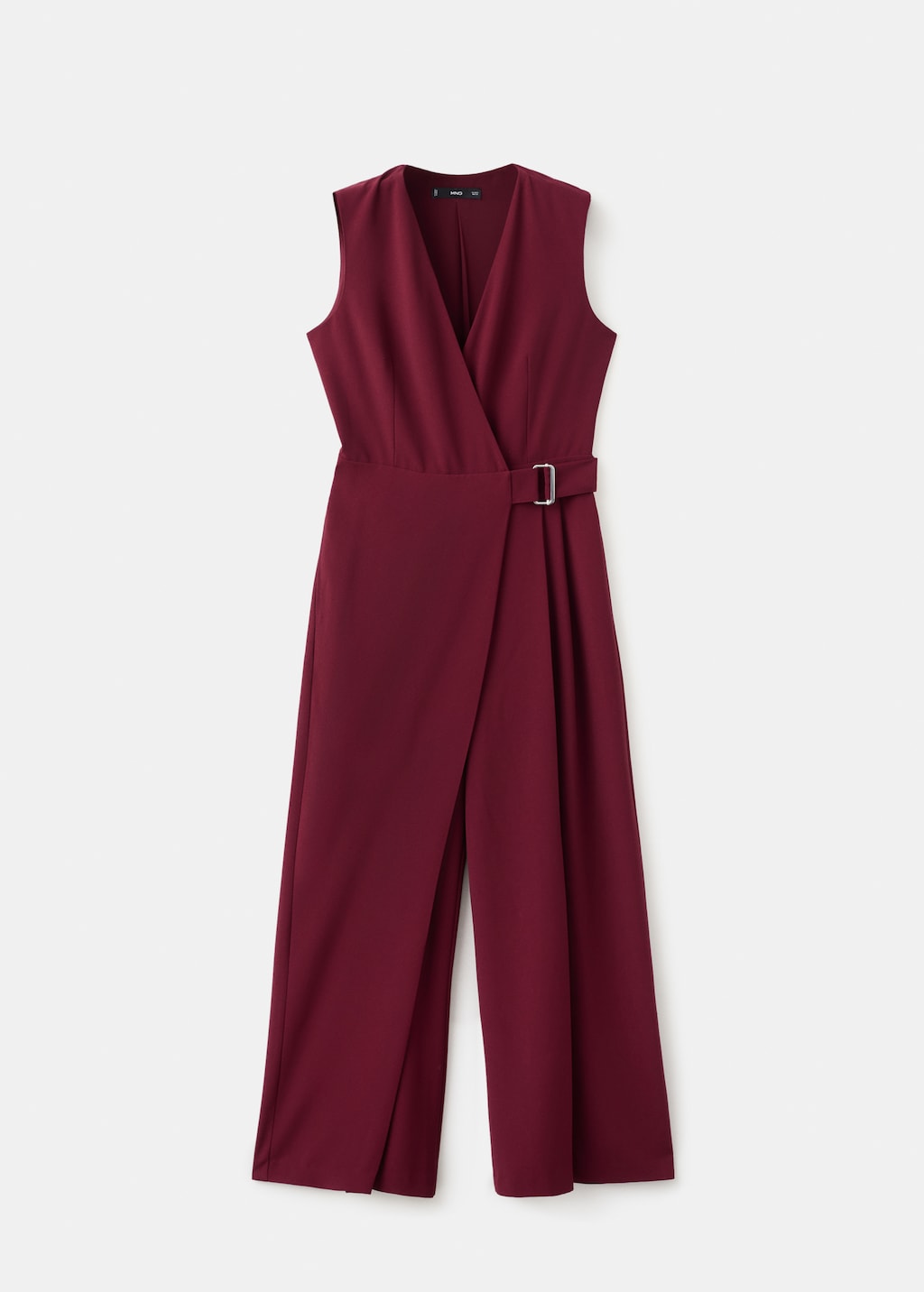 Mango Belt wrap jumpsuit
