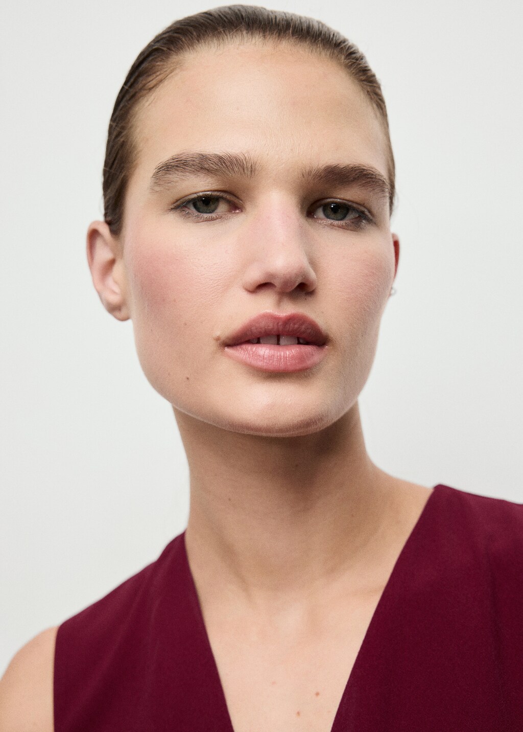 Mango Belt wrap jumpsuit