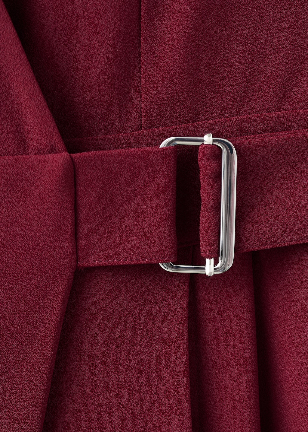 Mango Belt wrap jumpsuit