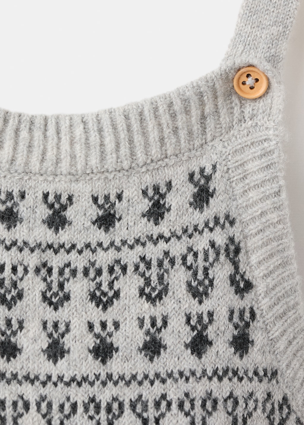 Dungarees with embroidered trim