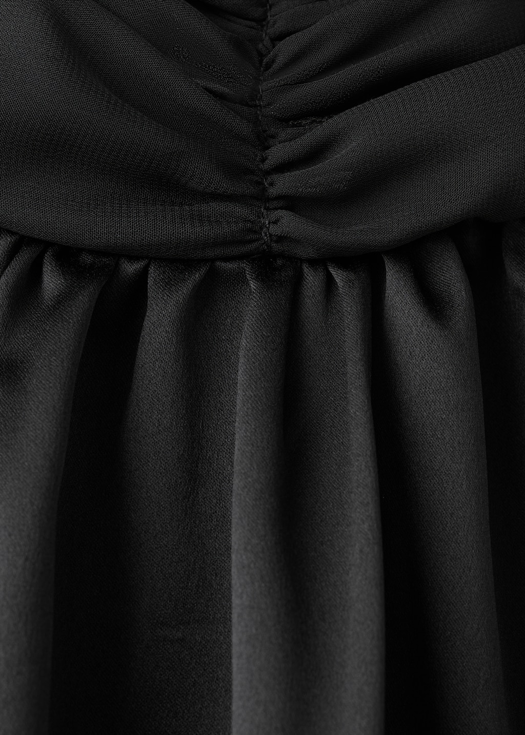 Satin halter neck dress