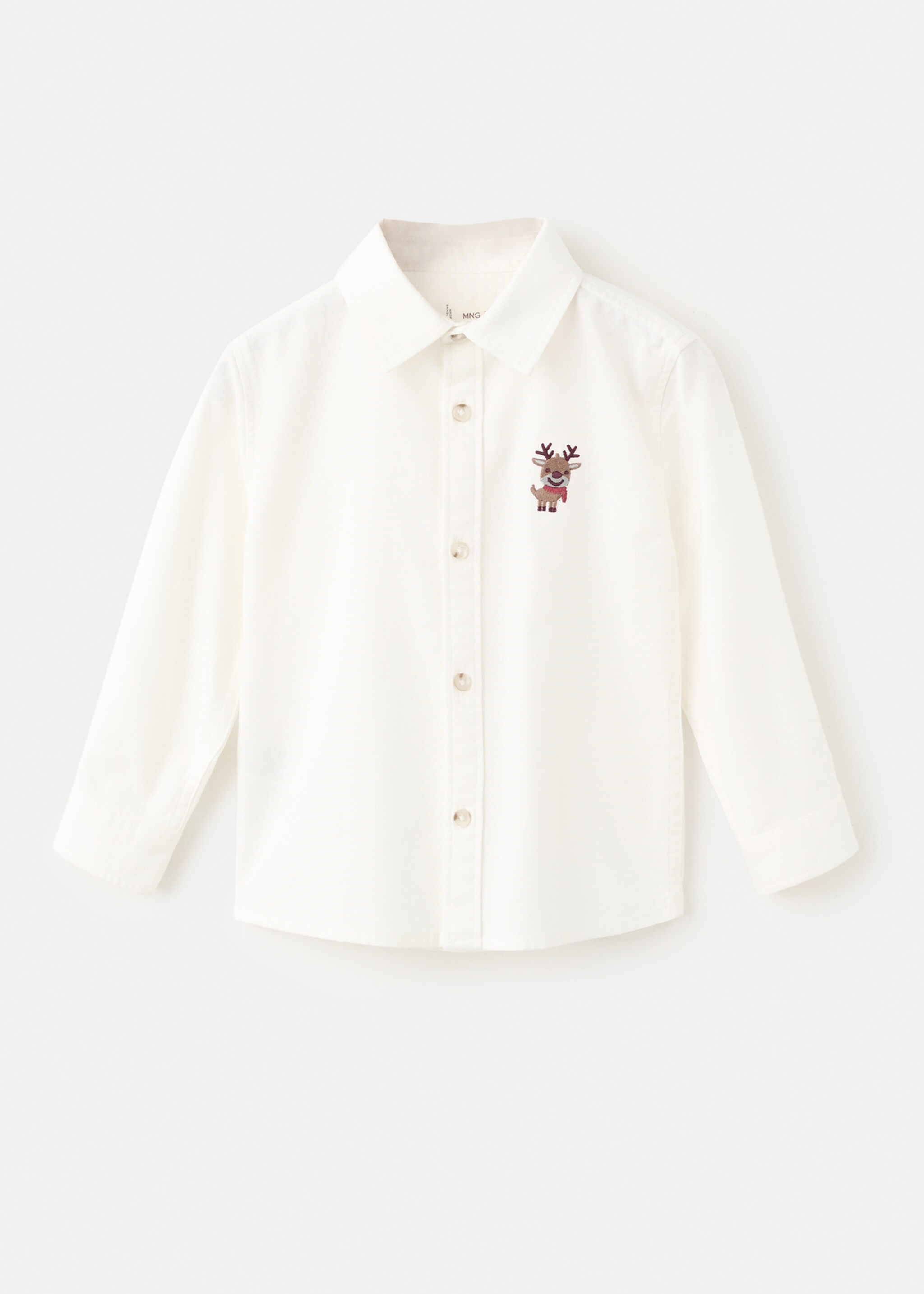 Chemise rudolf - Article sans modèle, Blanc cassé. Ref: 17068635-00.