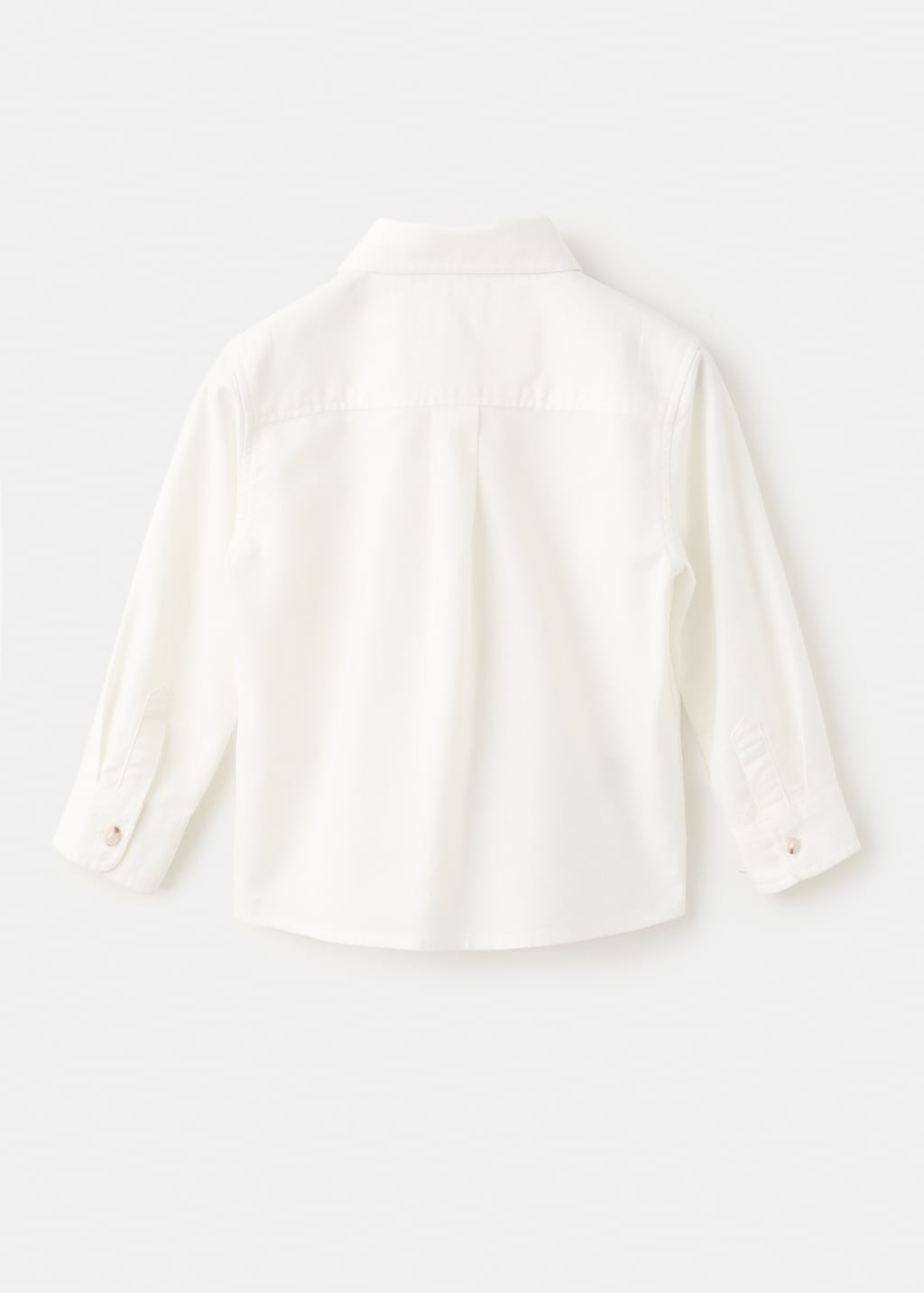 Shirt with reindeer embroidery