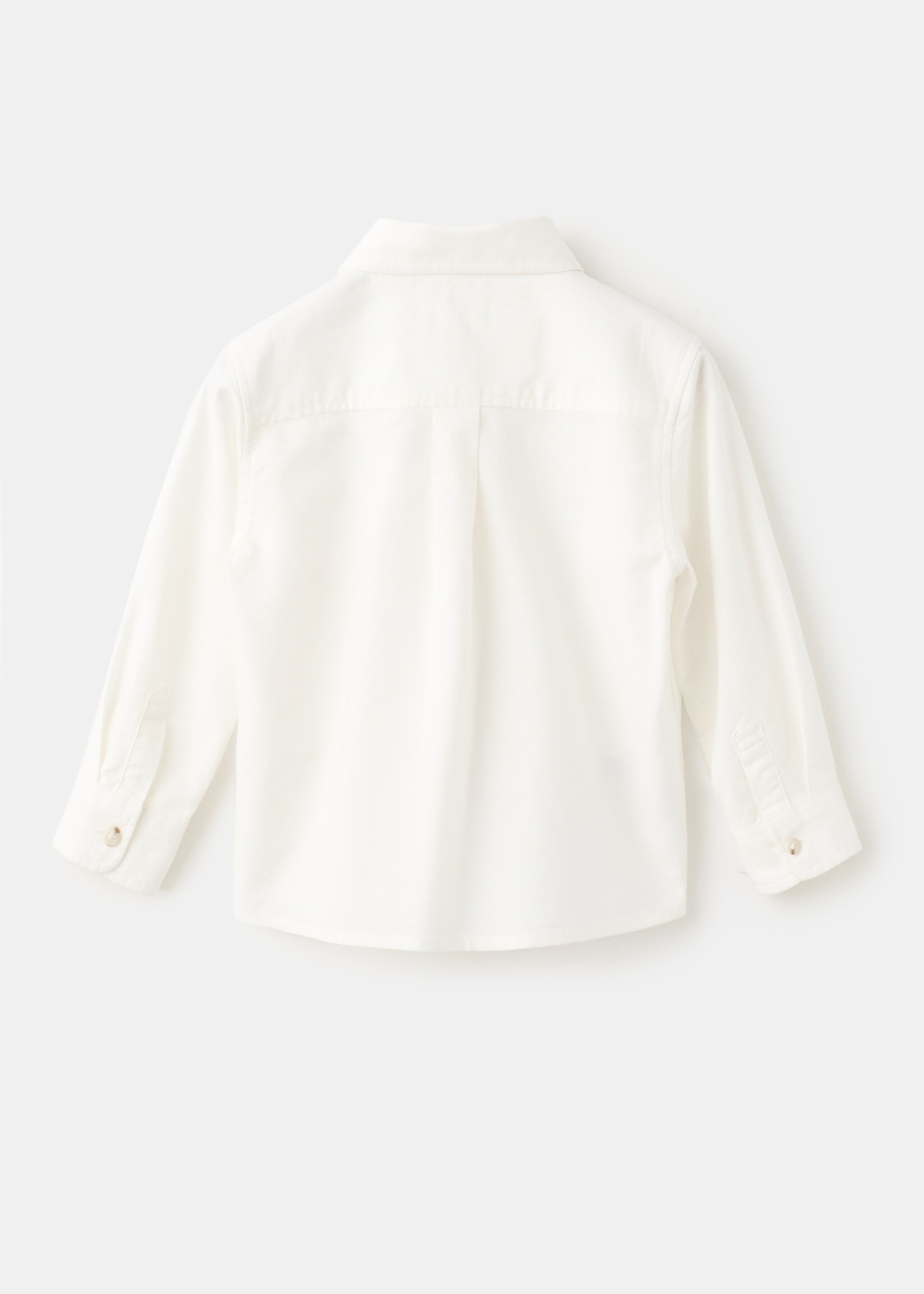 Chemise rudolf - Verso de l’article, Blanc cassé. Ref: 17068635-00.
