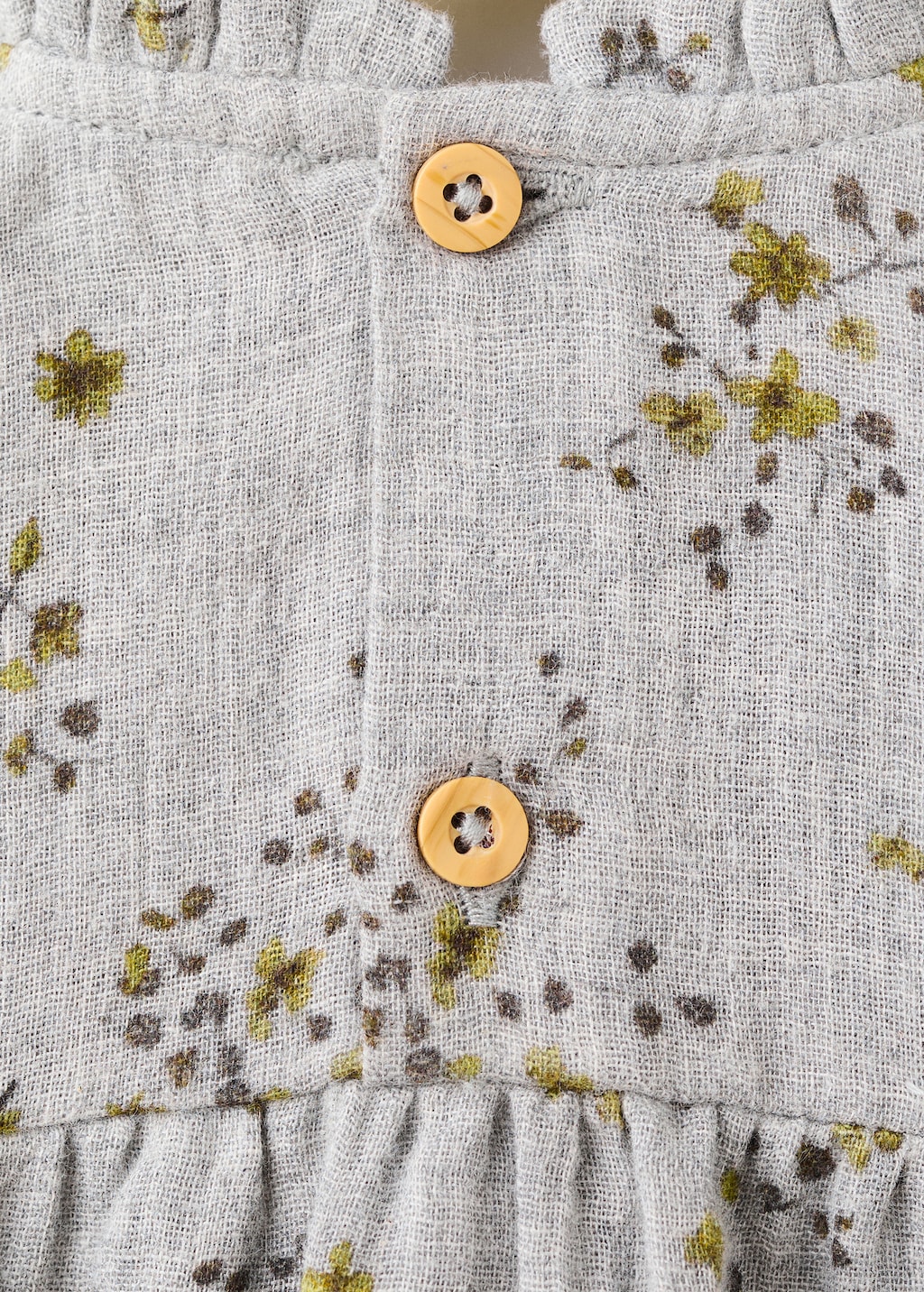 Printed dress and nappy cover