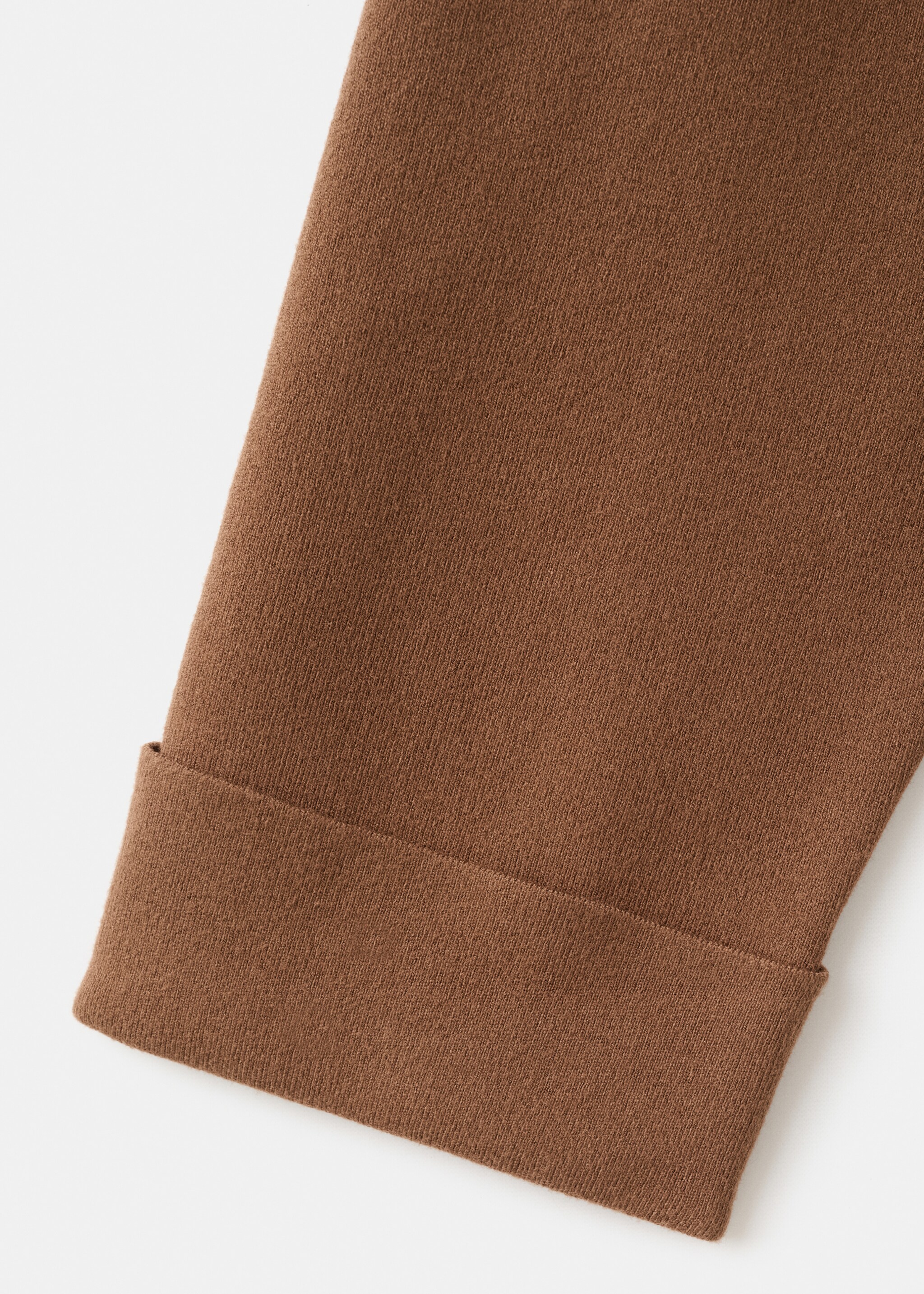 High collar sweater - Details of the article 0, Caramel. Ref: 17068639-00.
