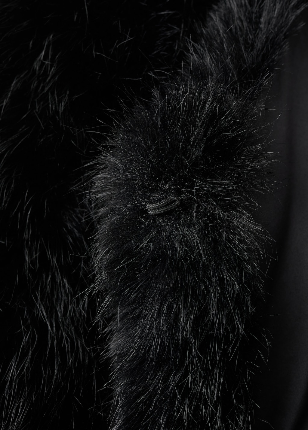 faux-fur cropped jacket