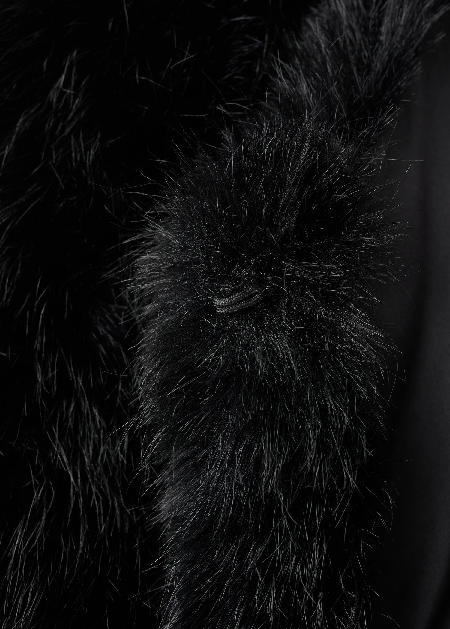 Chaqueta crop efecto pelo - Detalle del artículo 0