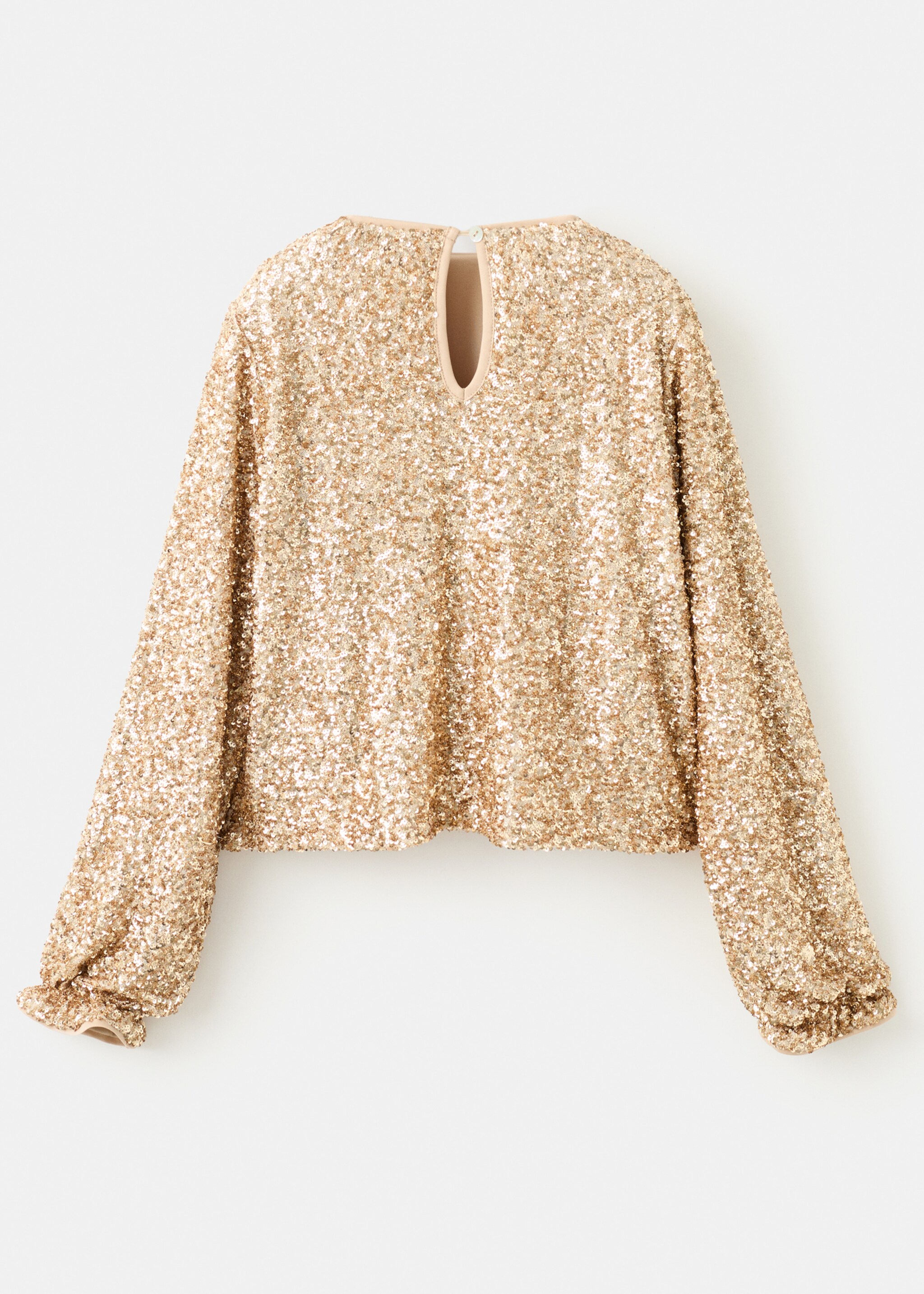 Top doraset - Reverse of the article, Gold. Ref: 17069097-00.