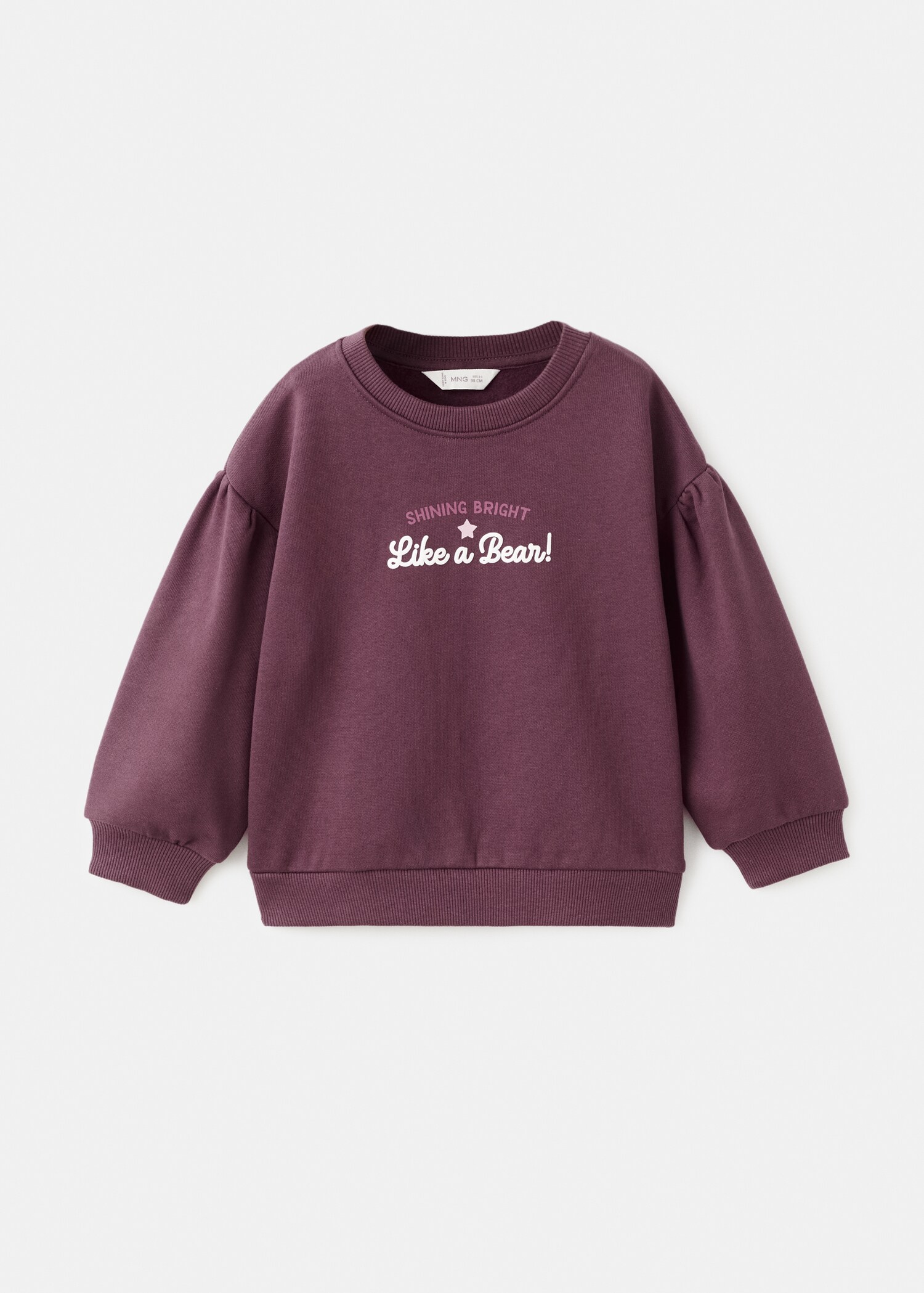 Gemustertes Baumwoll-Sweatshirt - Artikel ohne Model