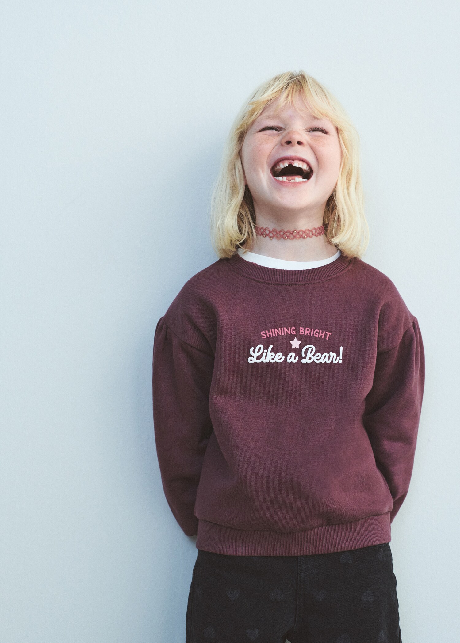 Printed cotton sweatshirt - Details of the article 5