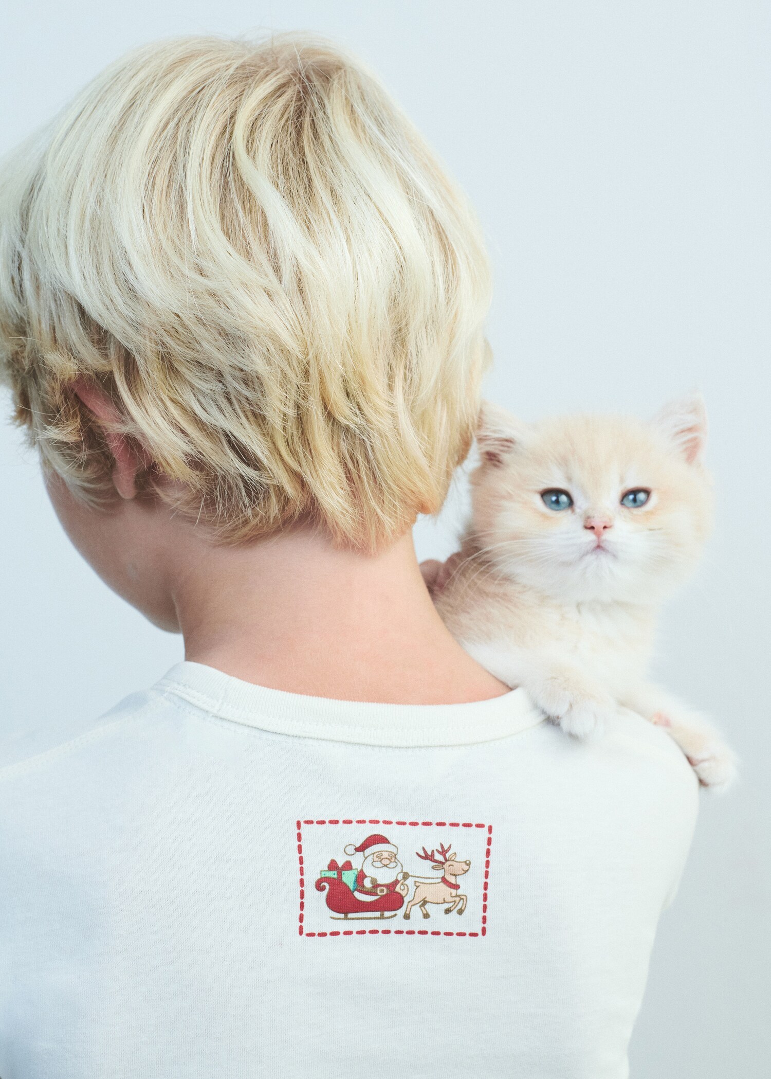 Christmas-print t-shirt - Details of the article 5