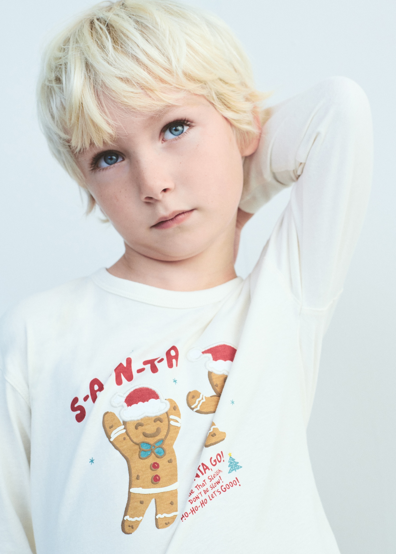 Christmas-print t-shirt - Details of the article 6