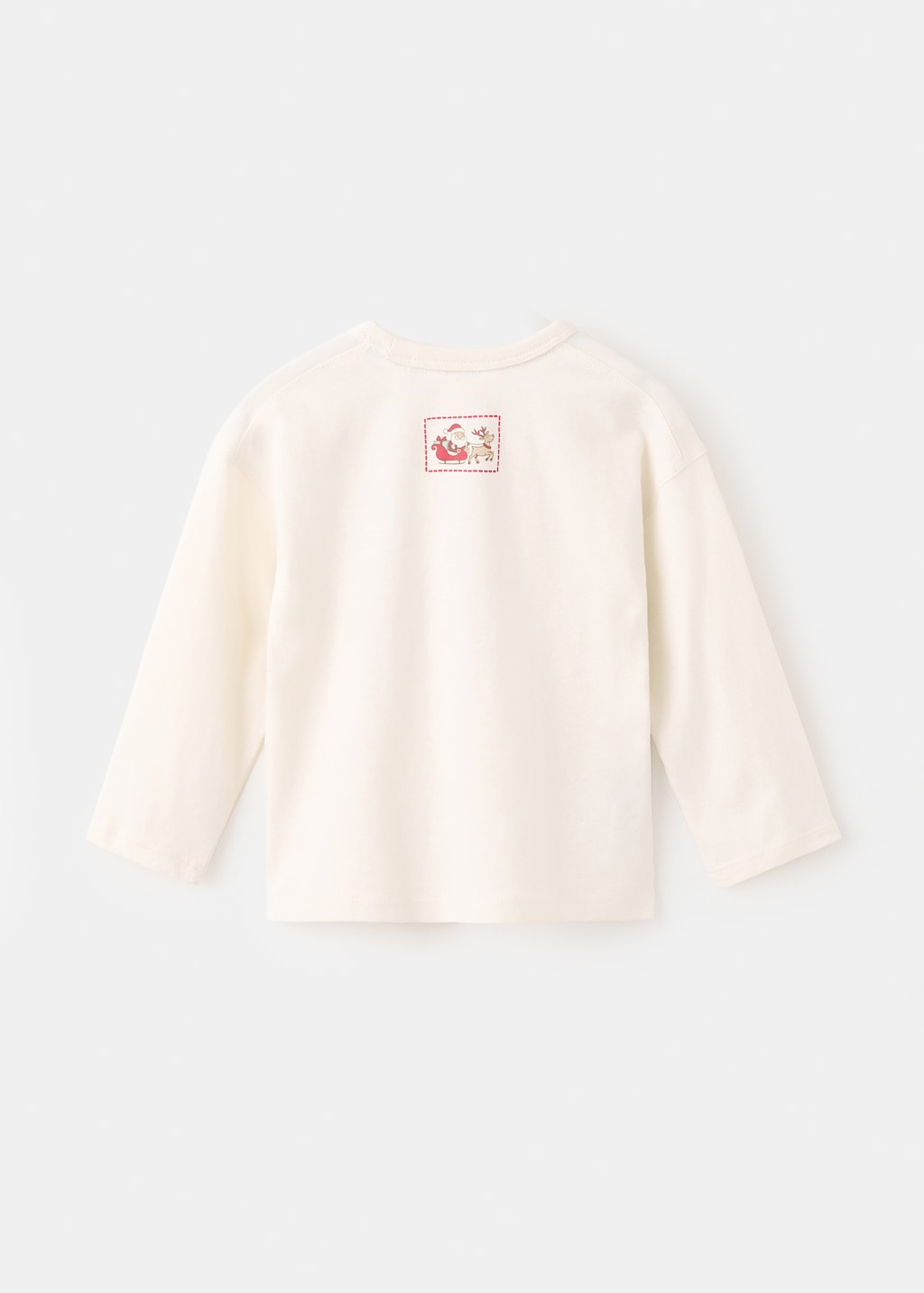 Christmas-print t-shirt