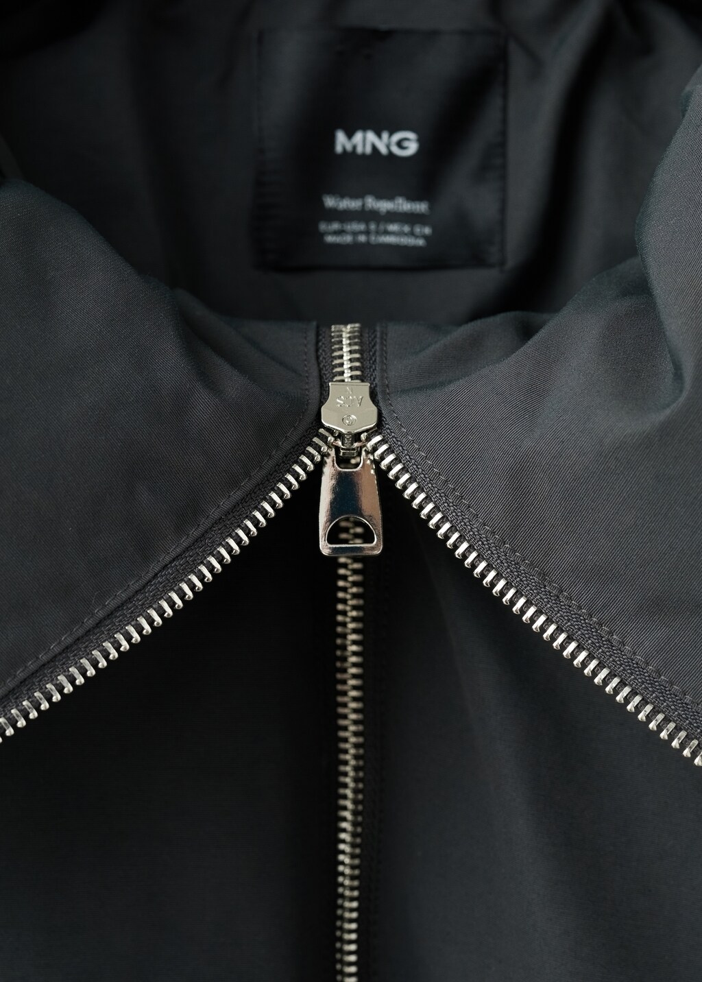 Mango Funnel-neck bomber jacket