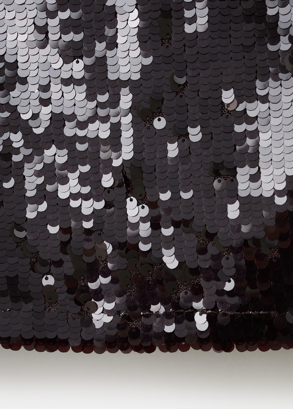 Bell-sleeved top with sequins