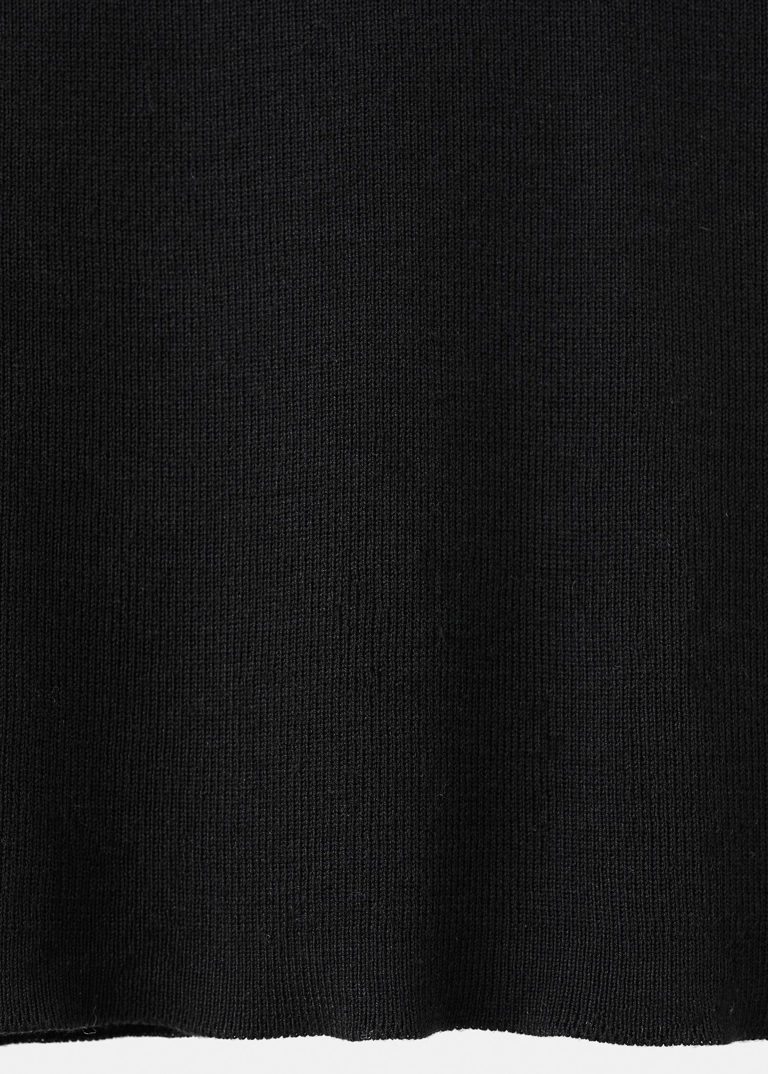 Knitted top with metallic flower - Details of the article 0